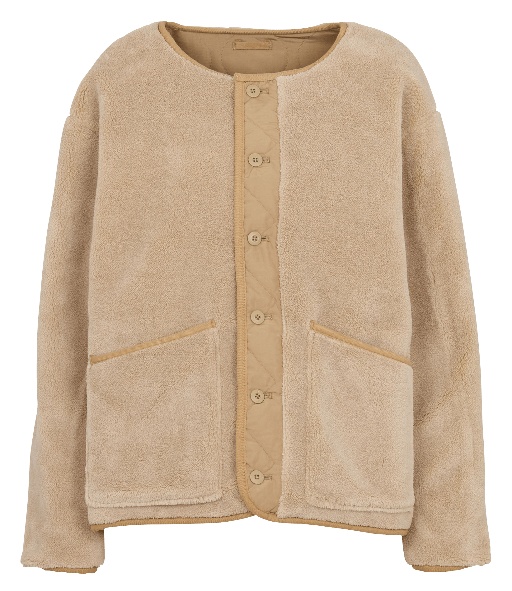 Reversible straight jacket TAION Beige