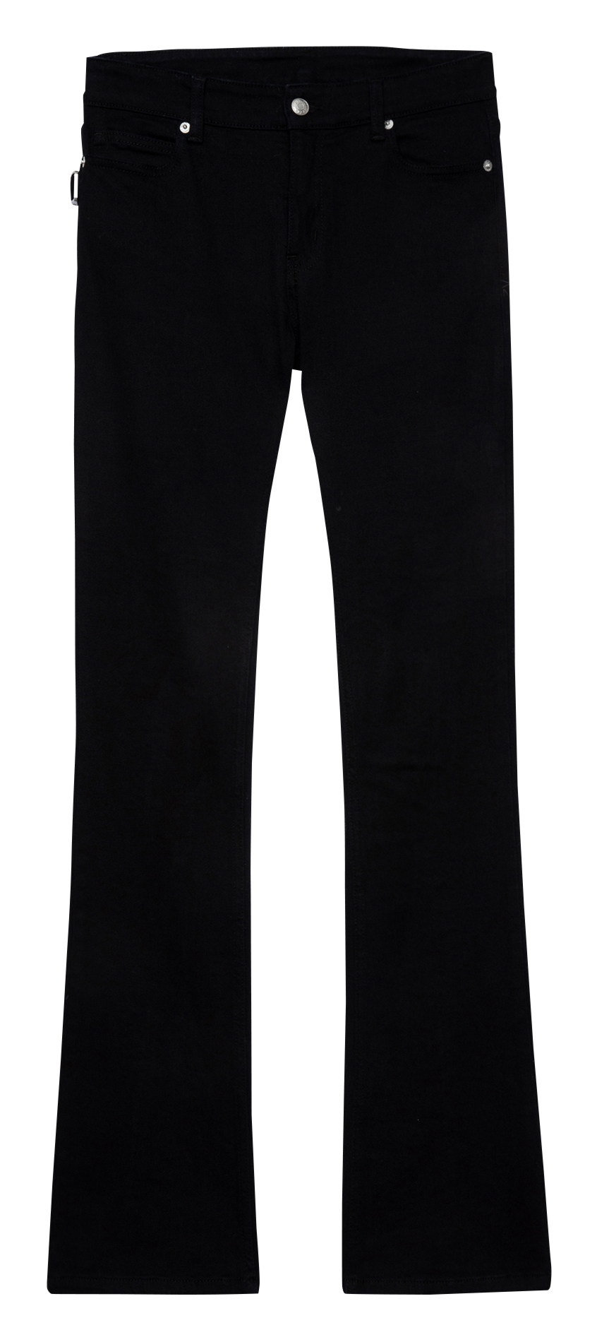 Ausgestellte Jeans aus Baumwolle ZADIG&VOLTAIRE Schwarz