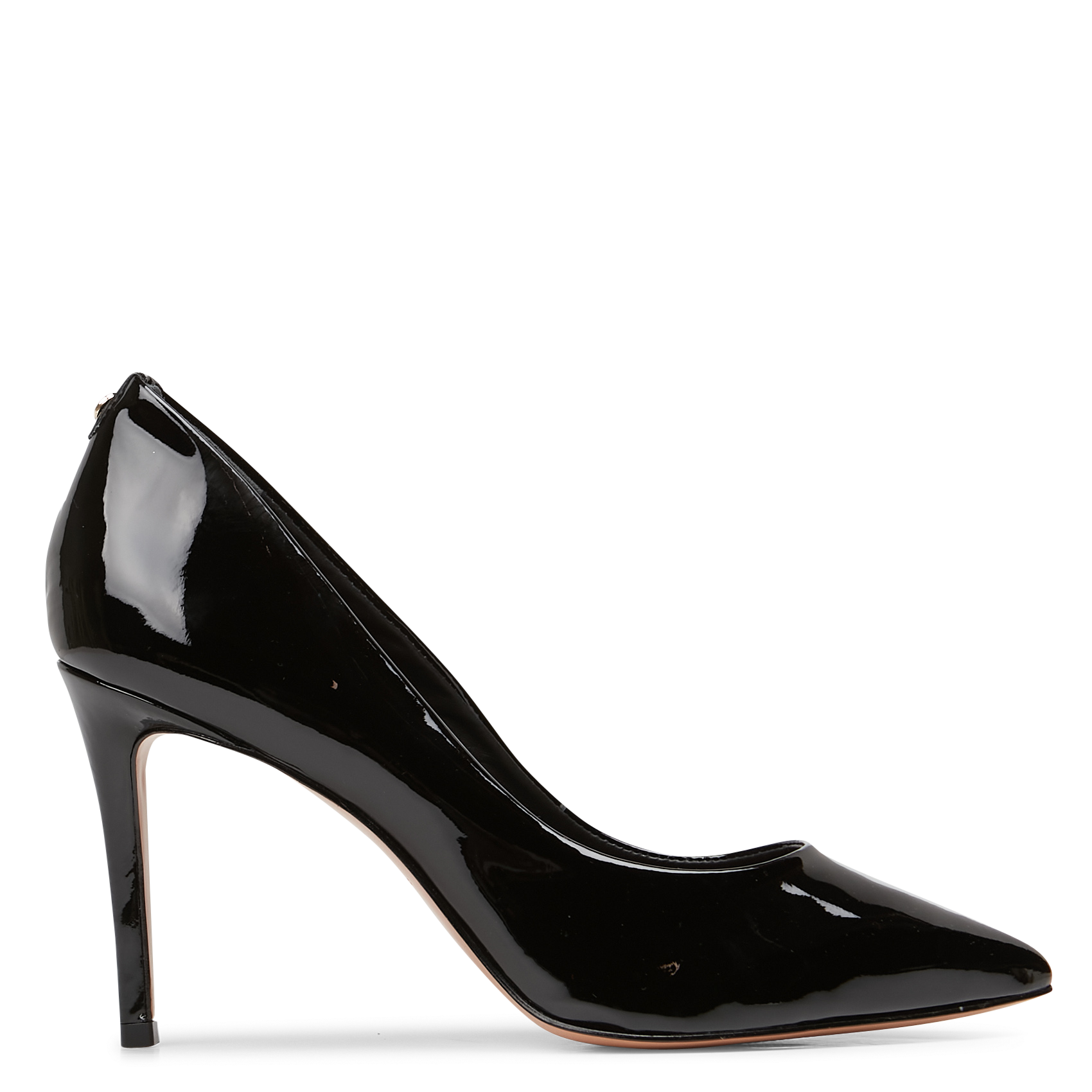 Patent leather pumps with pointed toe COSMOPARIS Black