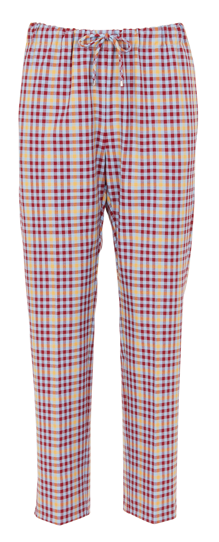 Pantalon à pince droit à carreaux  MAX&Co. Multicolore