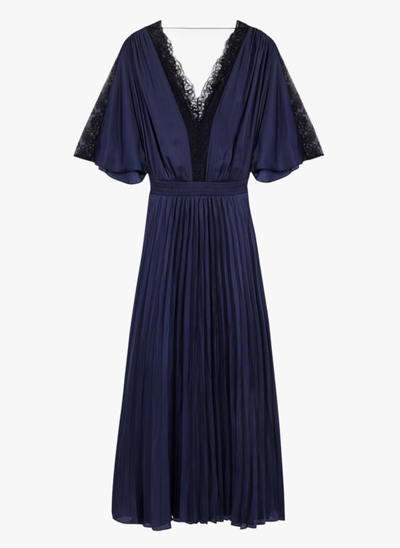 Maje robe bleu marine clearance