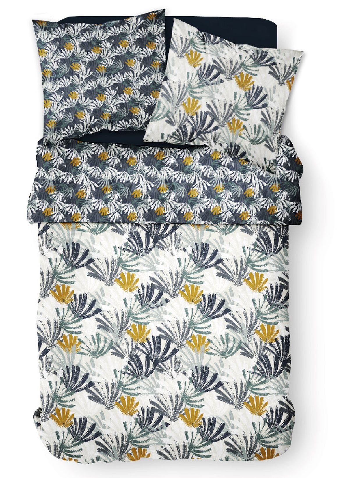 Cotton bedding set TODAY LINGE DE MAISON Blue