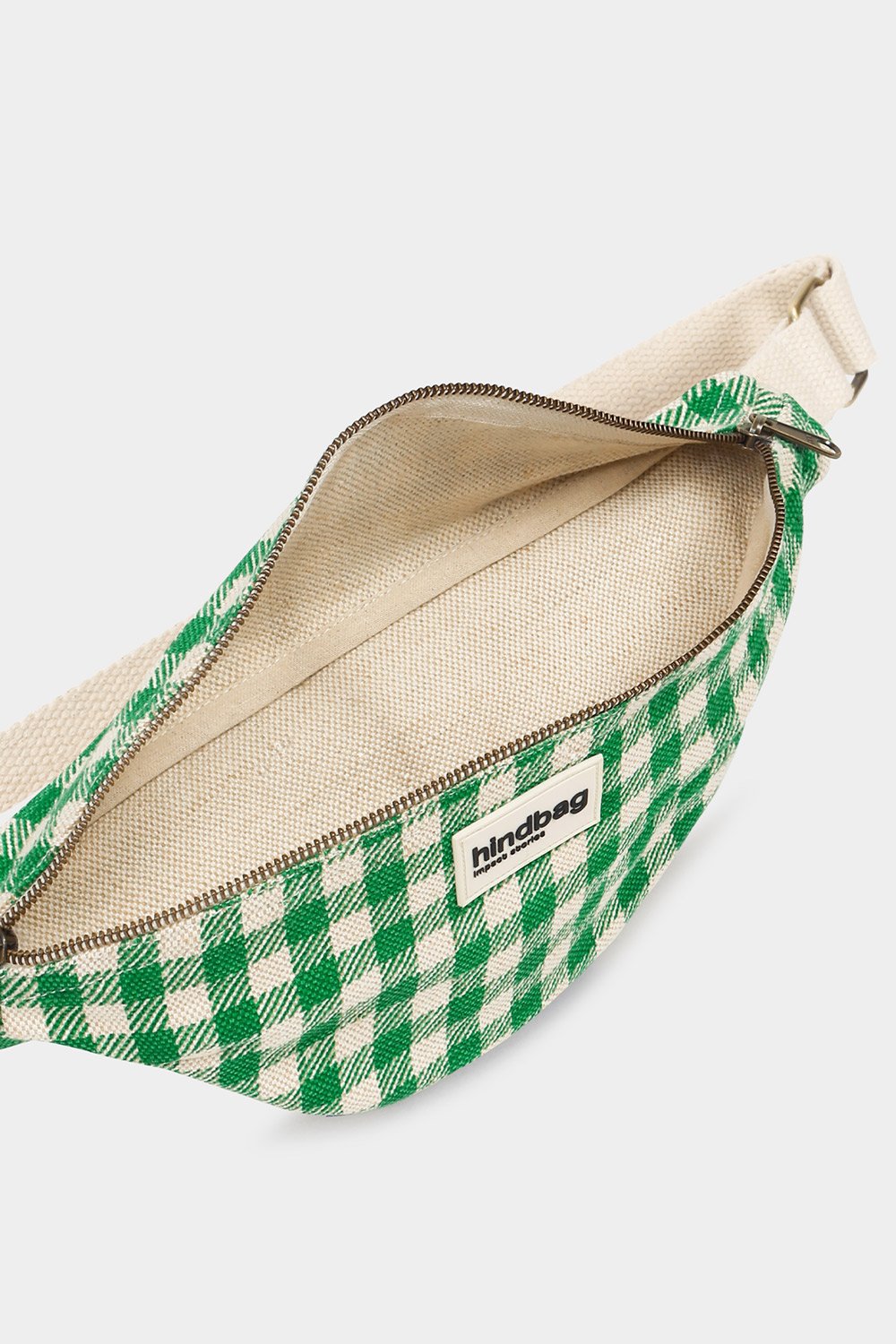 Cotton waist bag HINDBAG Green