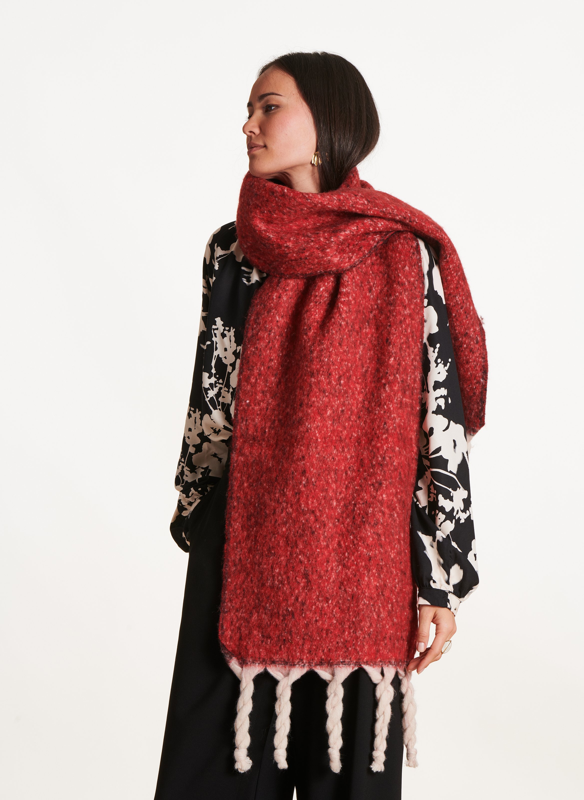 Echarpe réversible LA FEE MARABOUTEE