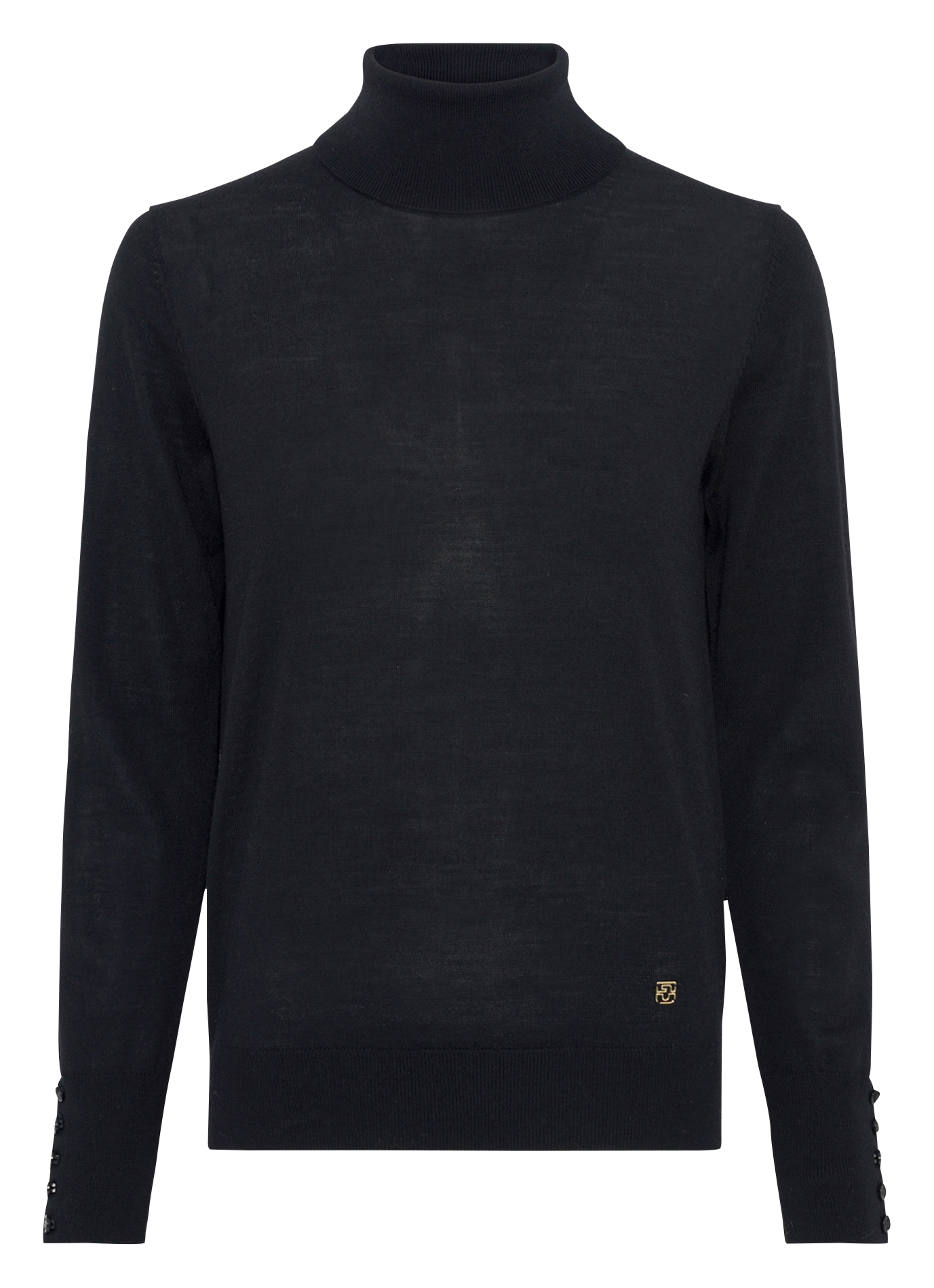 Coltrui van wol GERARD DAREL Zwart