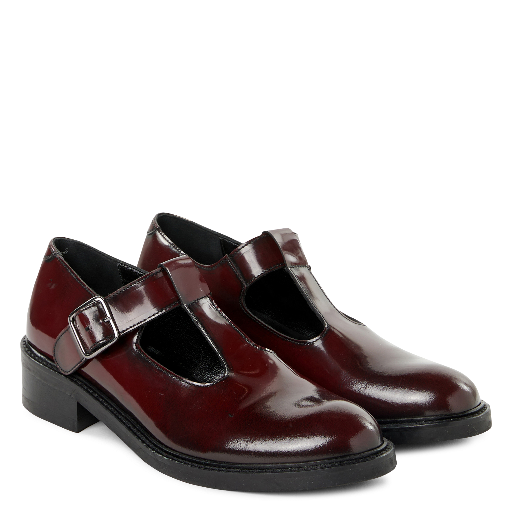 Patent leather Mary Jane SAISON 1865 Purple