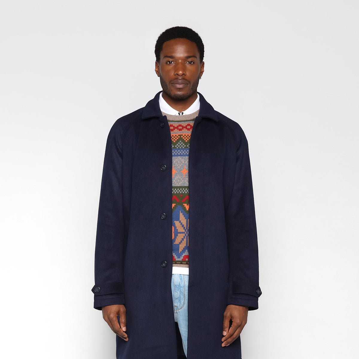Coat SERGE BLANCO Blue