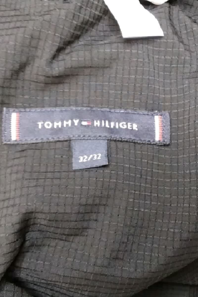 Carrot trousers TOMMY HILFIGER - SECONDE MAIN Black