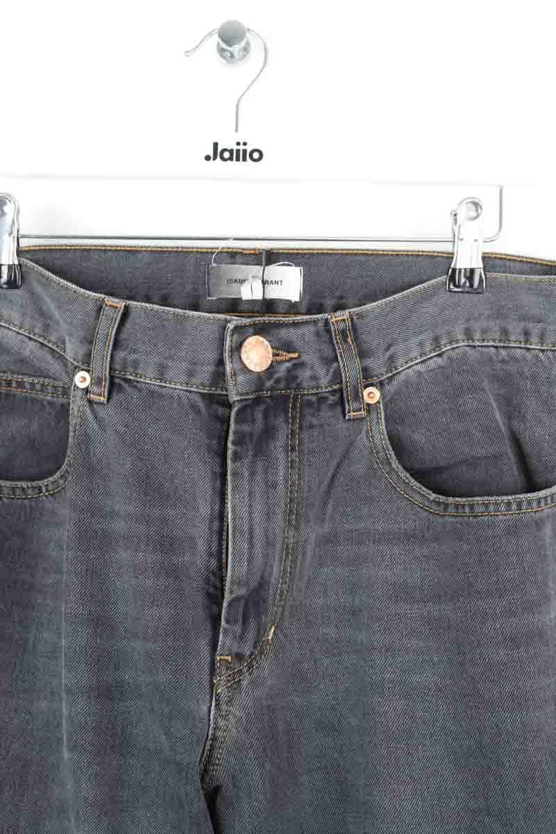 - Straight-leg jeans
- 5 pockets
- Straight cut
- Faded effect ISABEL MARANT - Seconde Main Black