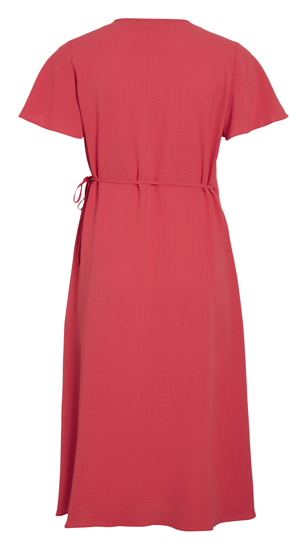 Halflange jurk met overslag VILA Roze