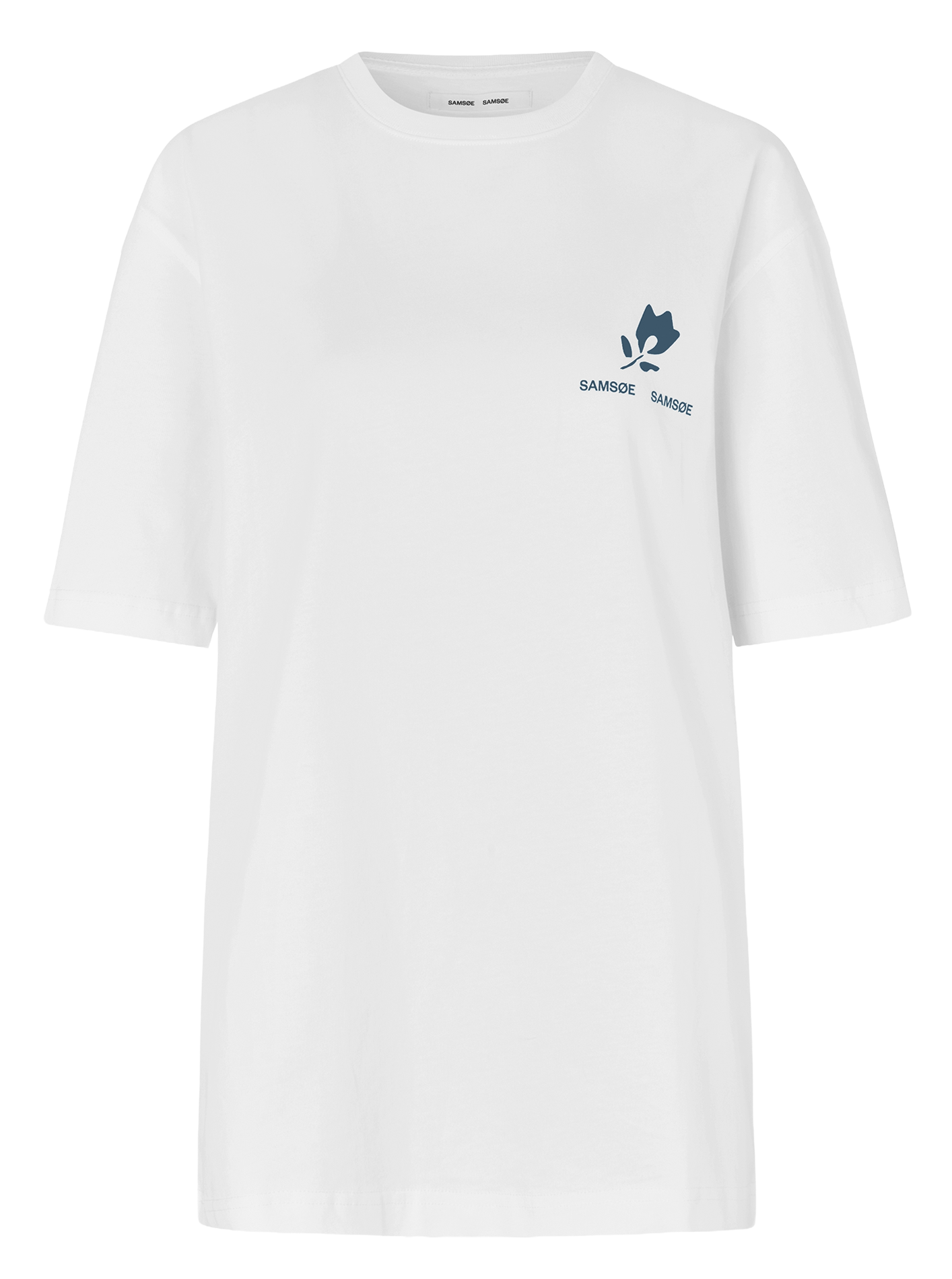 Round-neck organic cotton T-shirt SAMSOE SAMSOE Multicolored