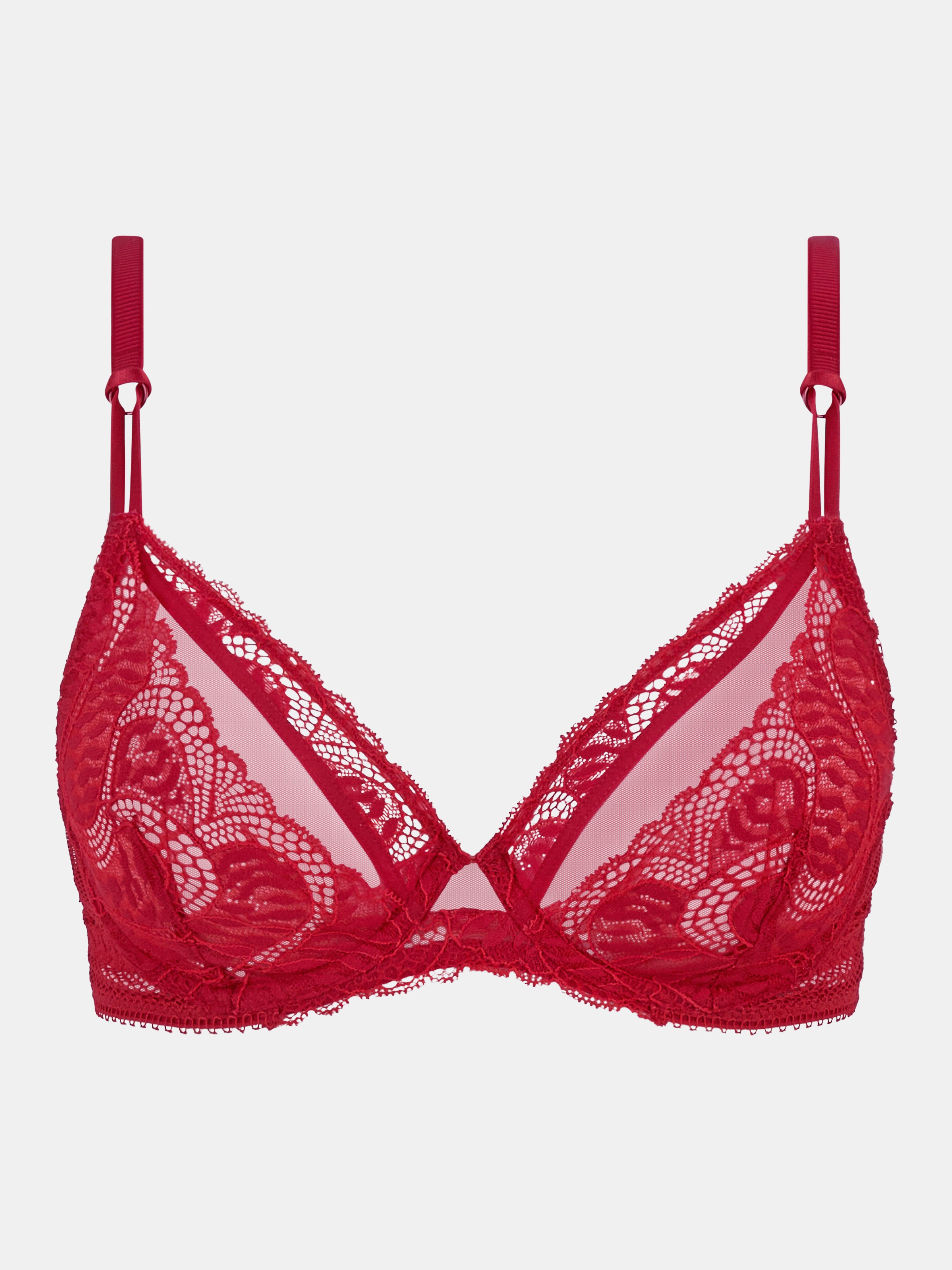 Full-cup bra CHANTELLE PULP Red