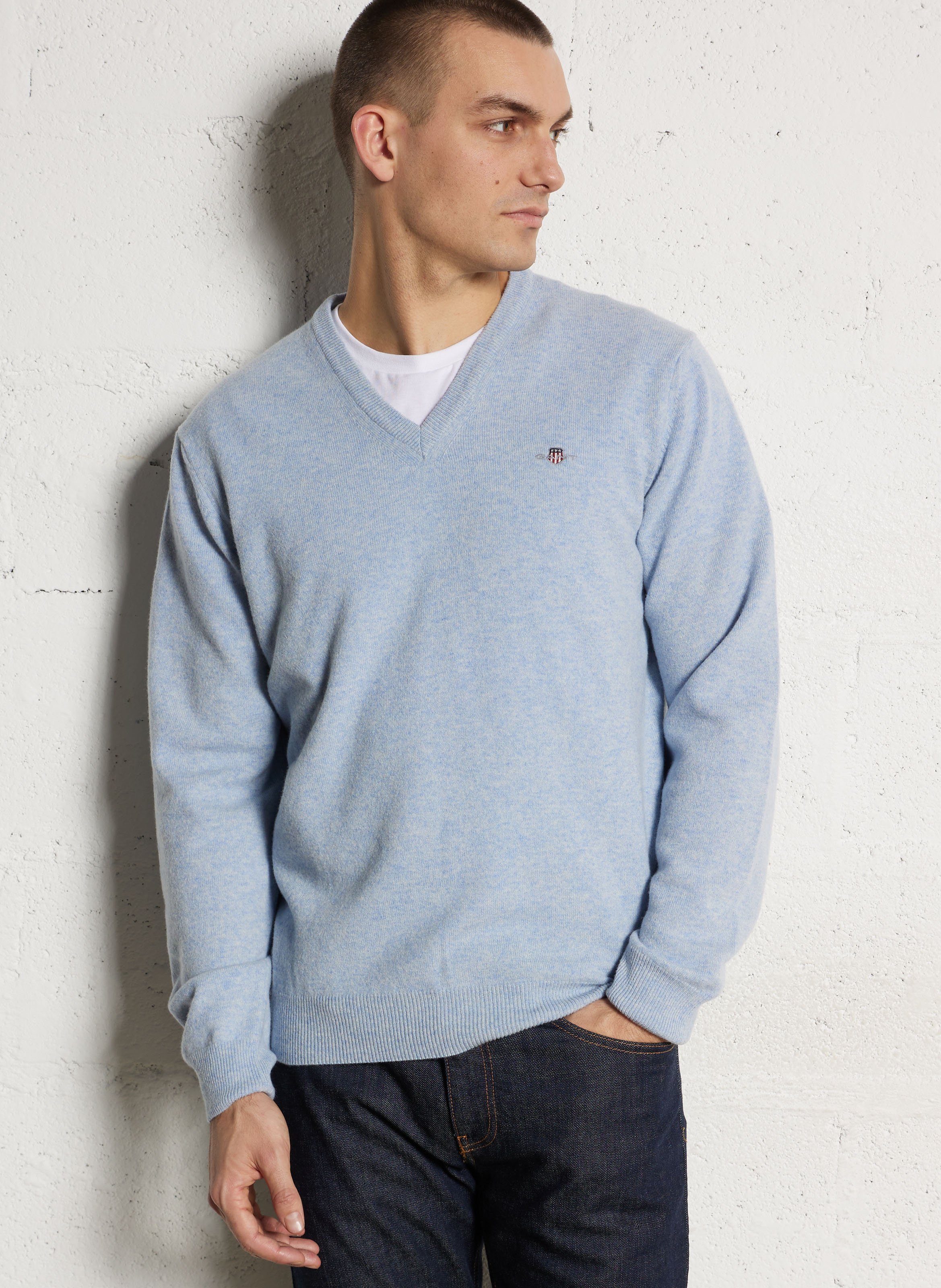 Wool V-neck sweater GANT
