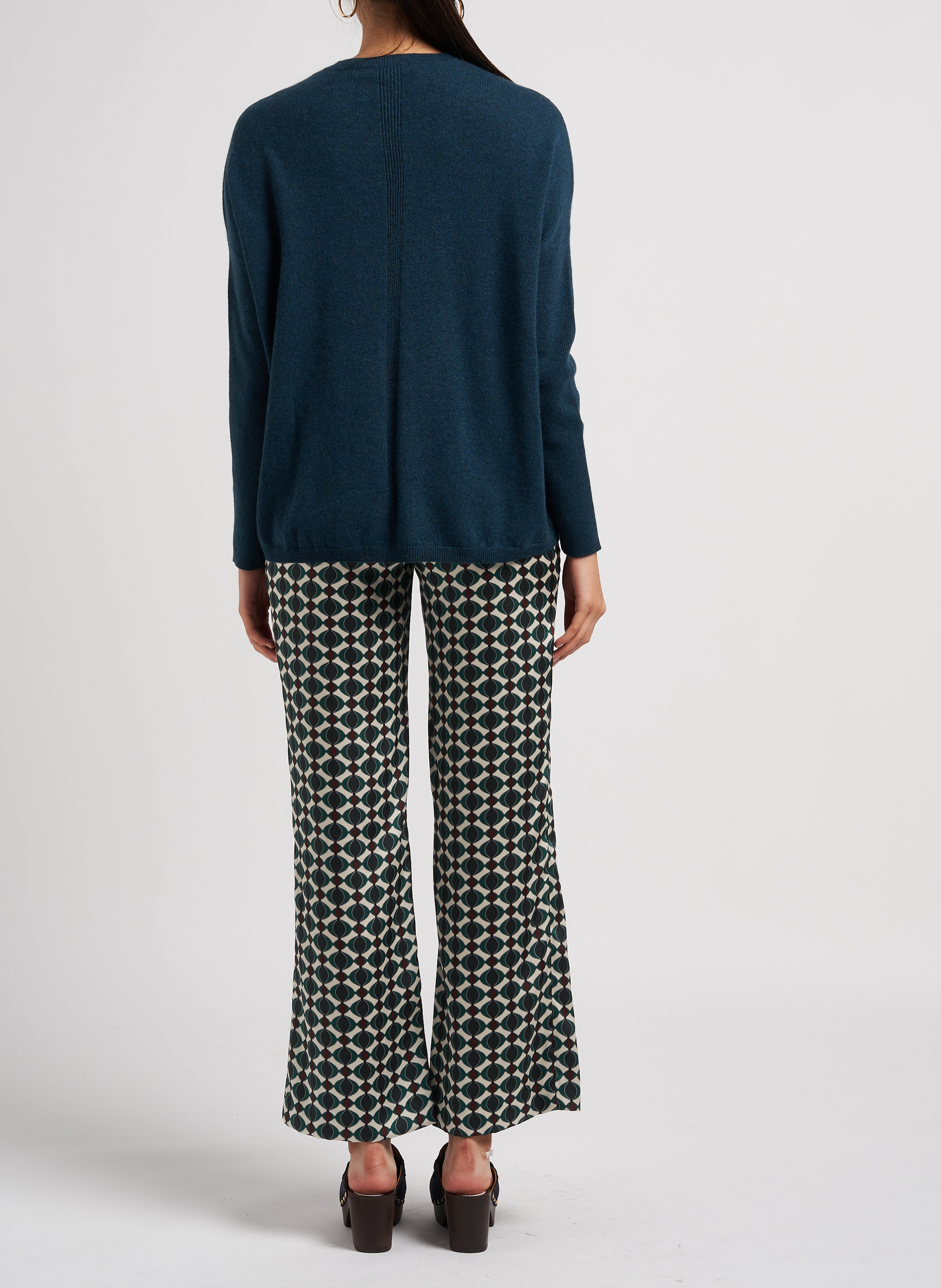 Sabots mocassins en cuir velours  SABOTS YOUYOU Bleu