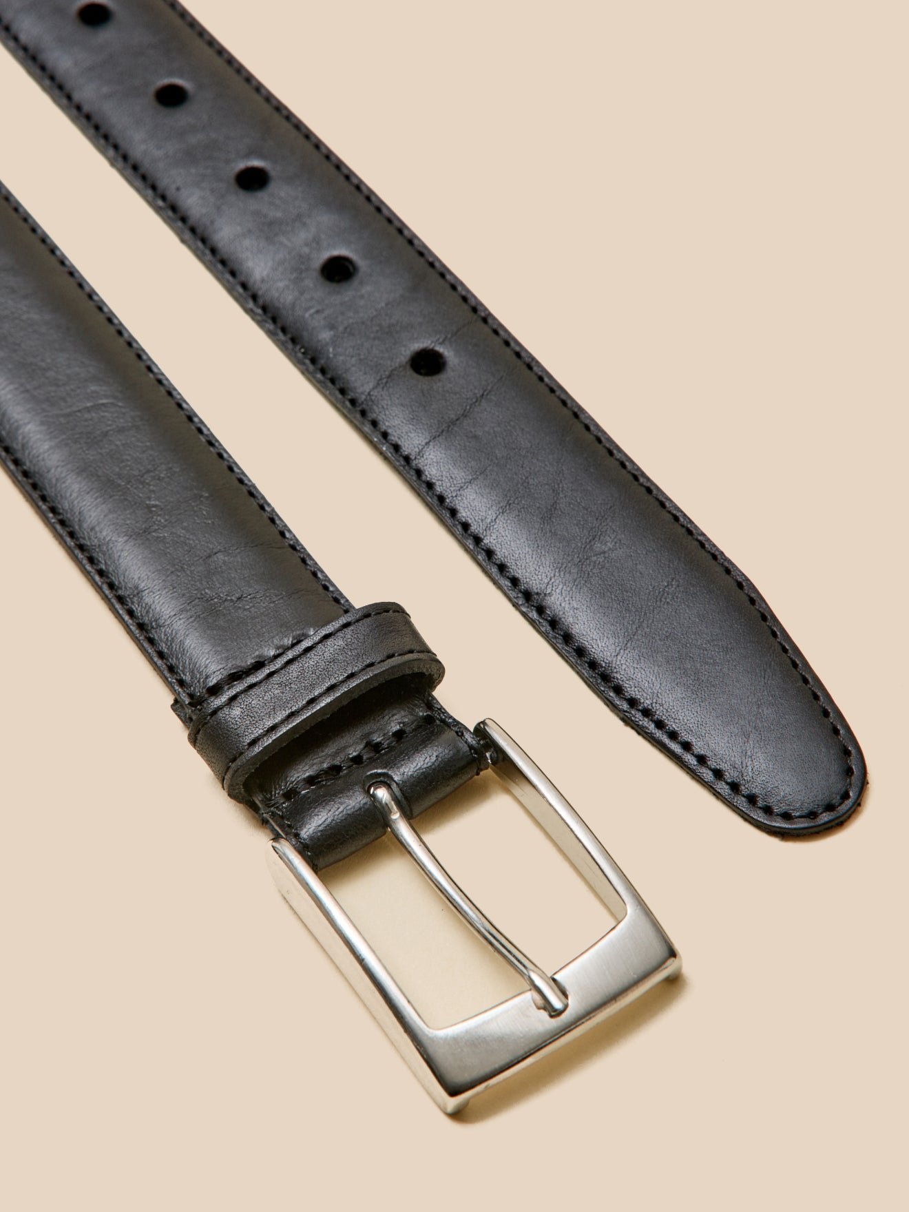 Ceinture cuir CYRILLUS Noir