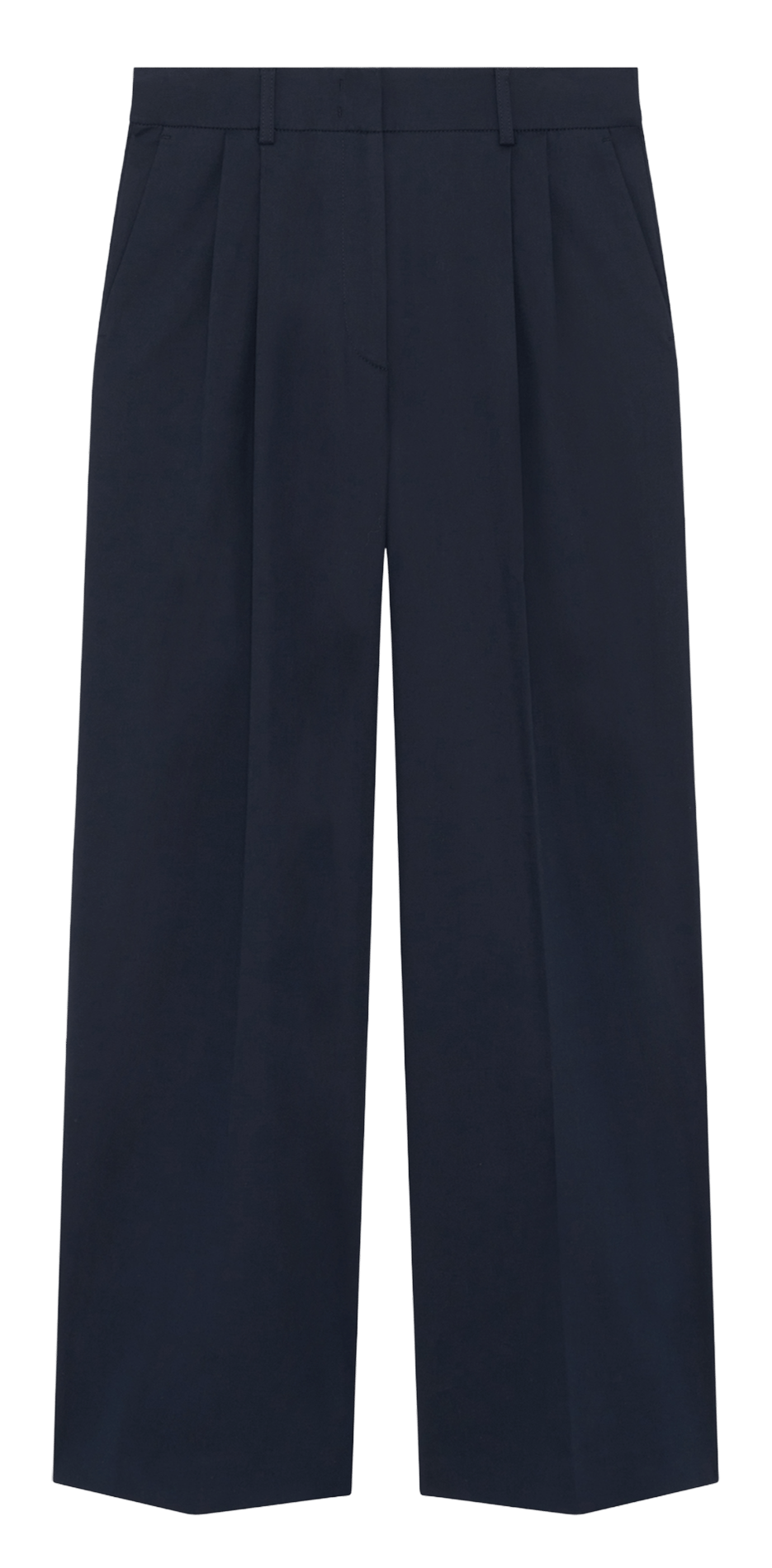 Bobhoedje - katoenblend PABLO Blauw