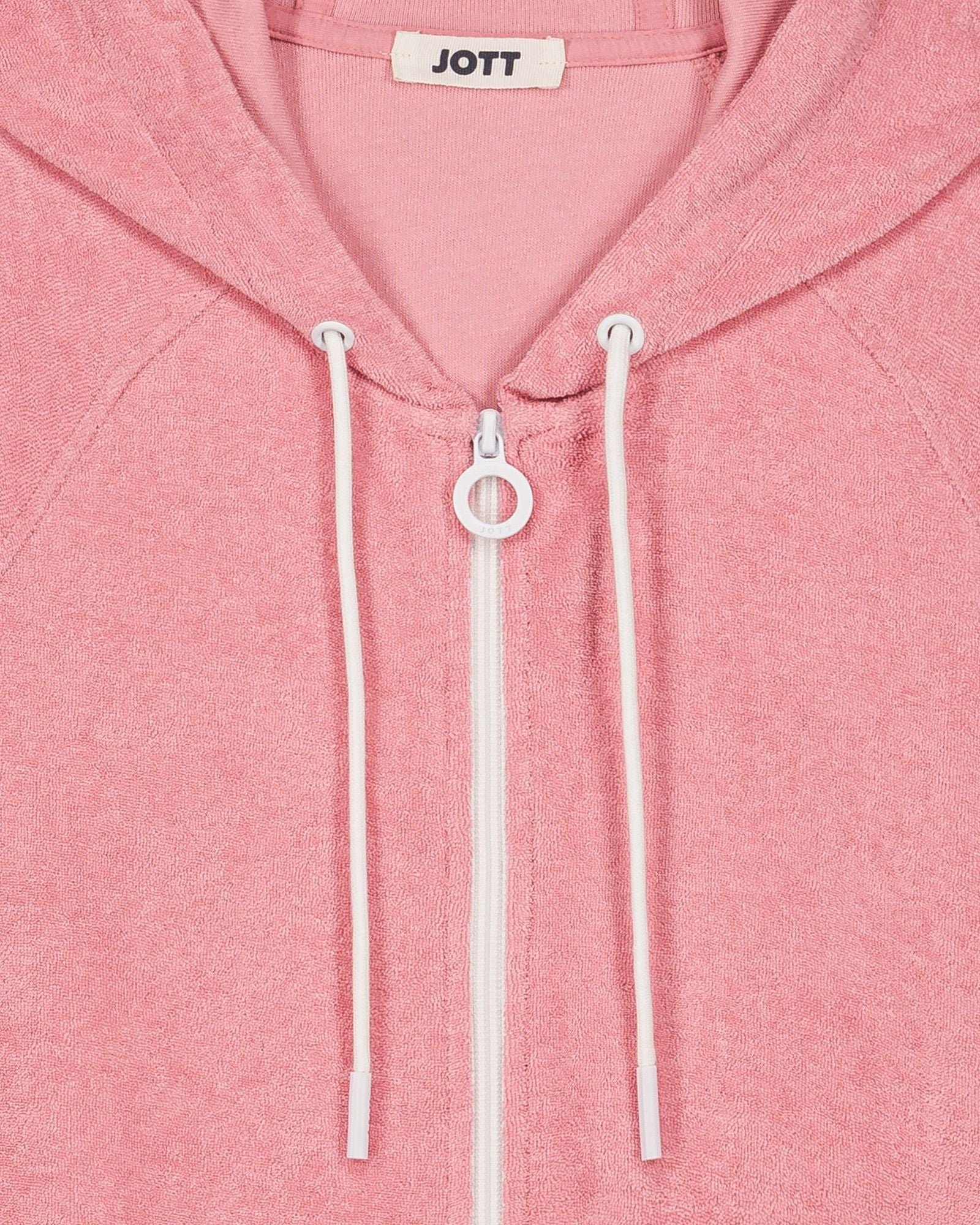 Zip-up hoodie jacket Tellin JOTT Pink