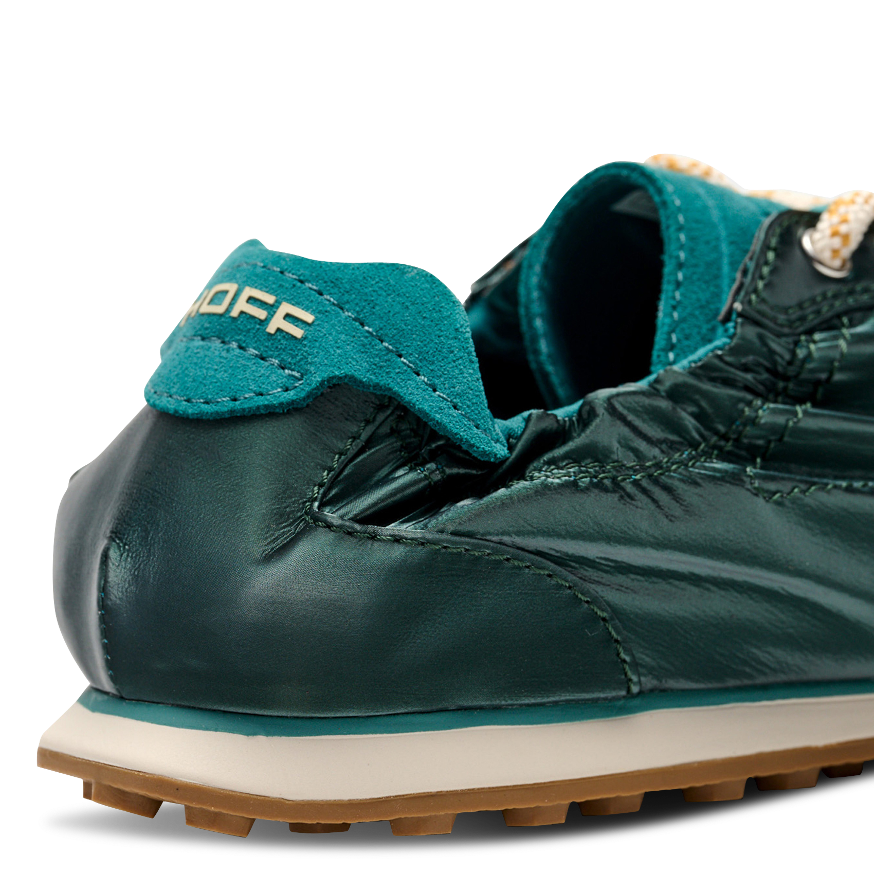 Baskets style ballerines à lacets HOFF Vert