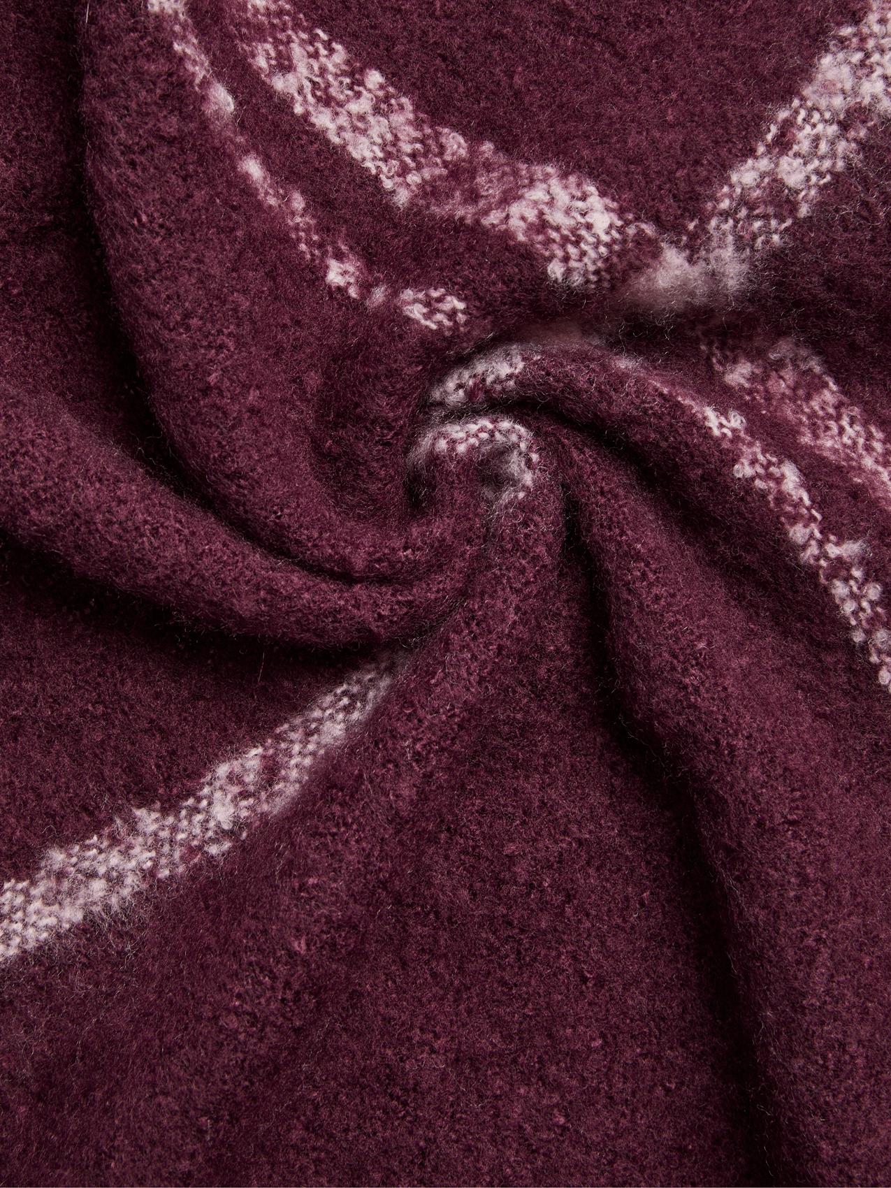 Echarpe à carreaux PIECES Violet