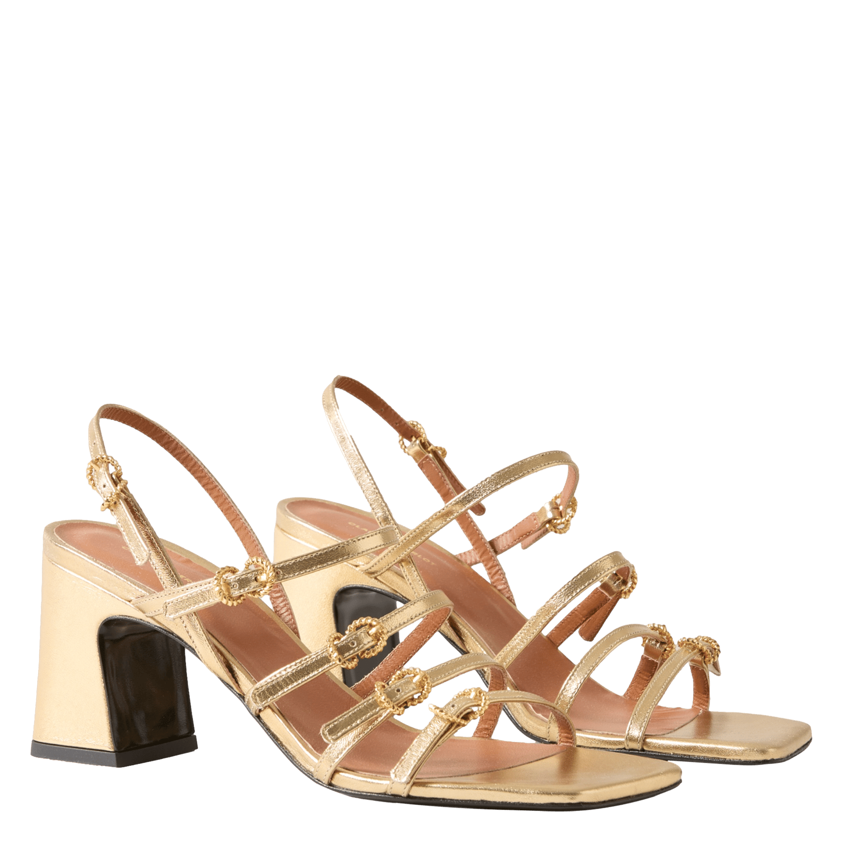 Heeled sandals  CLAUDIE PIERLOT Golden