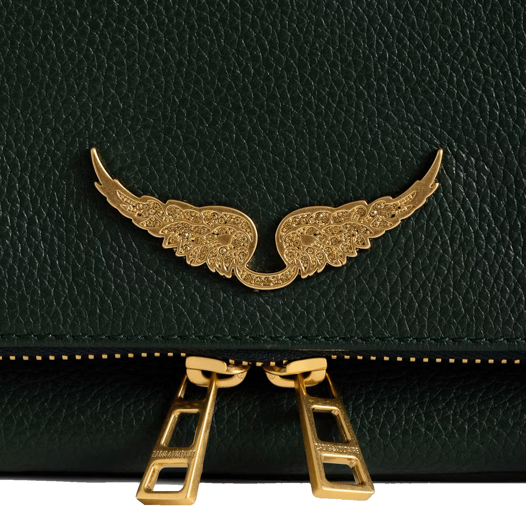 Crystal ring ZADIG&VOLTAIRE Green