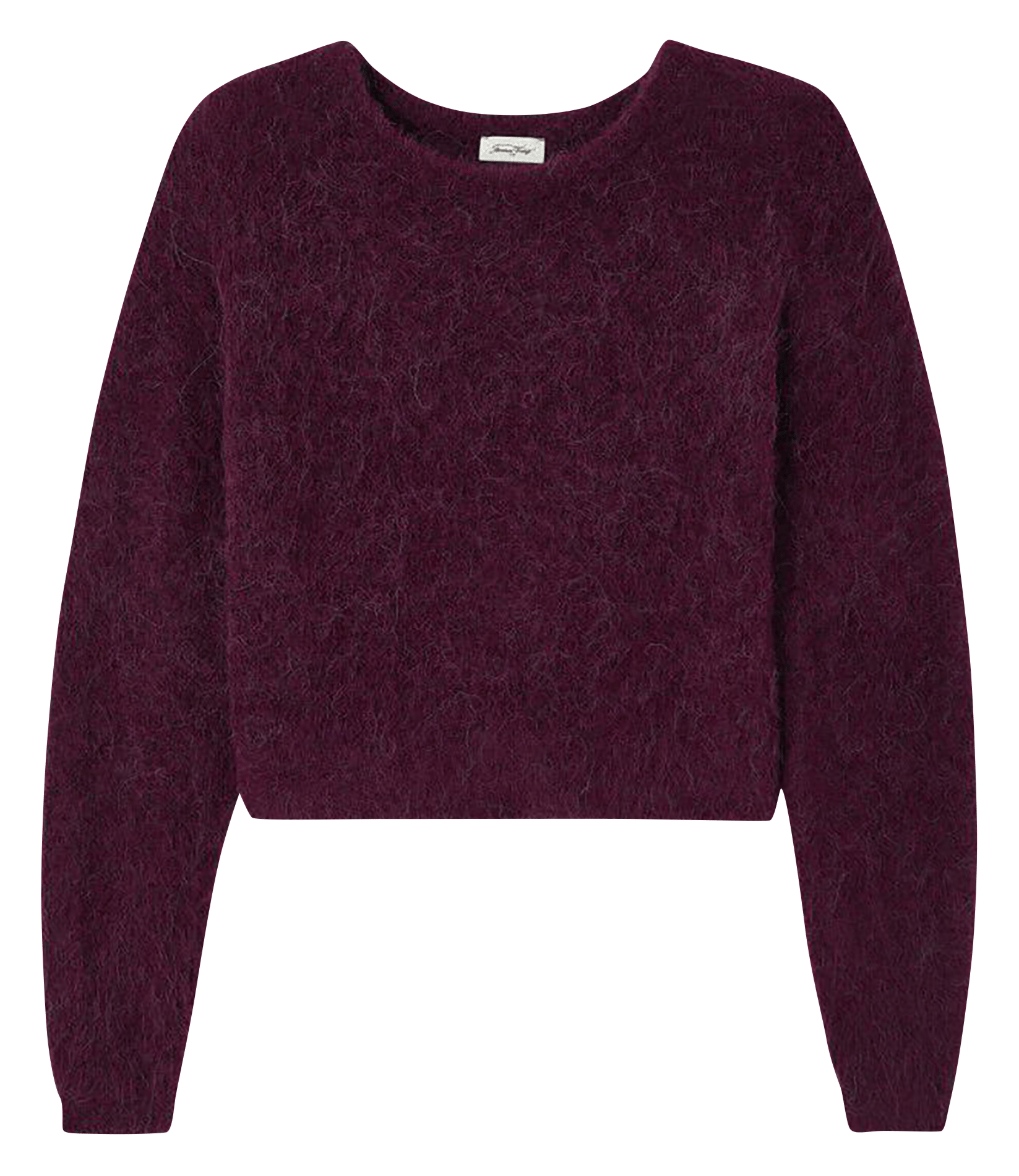 Pull oversize col rond en laine mélangée AMERICAN VINTAGE