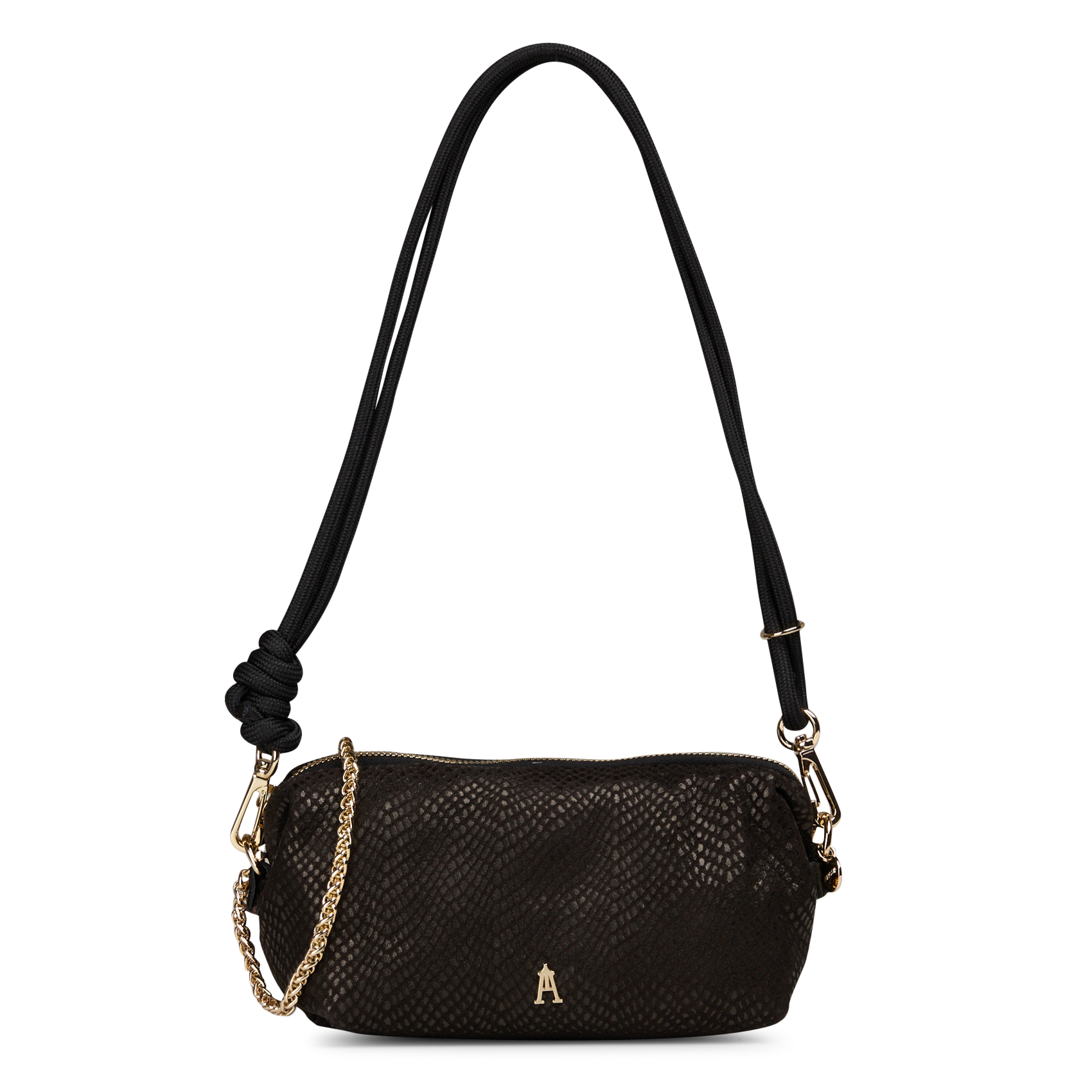 Sac porté épaule en cuir  NUAGE Viperine