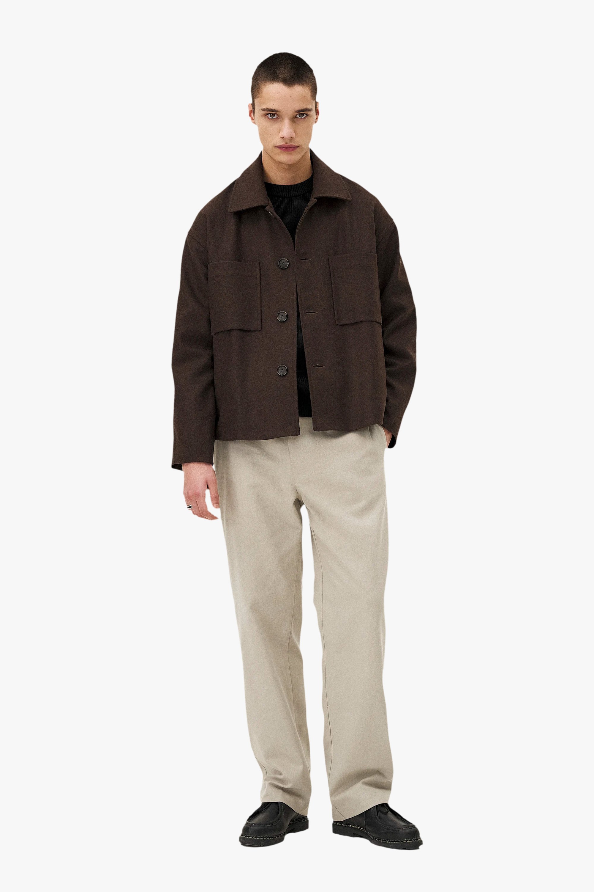 Shirt Jacket  Holar Noyoco Brown