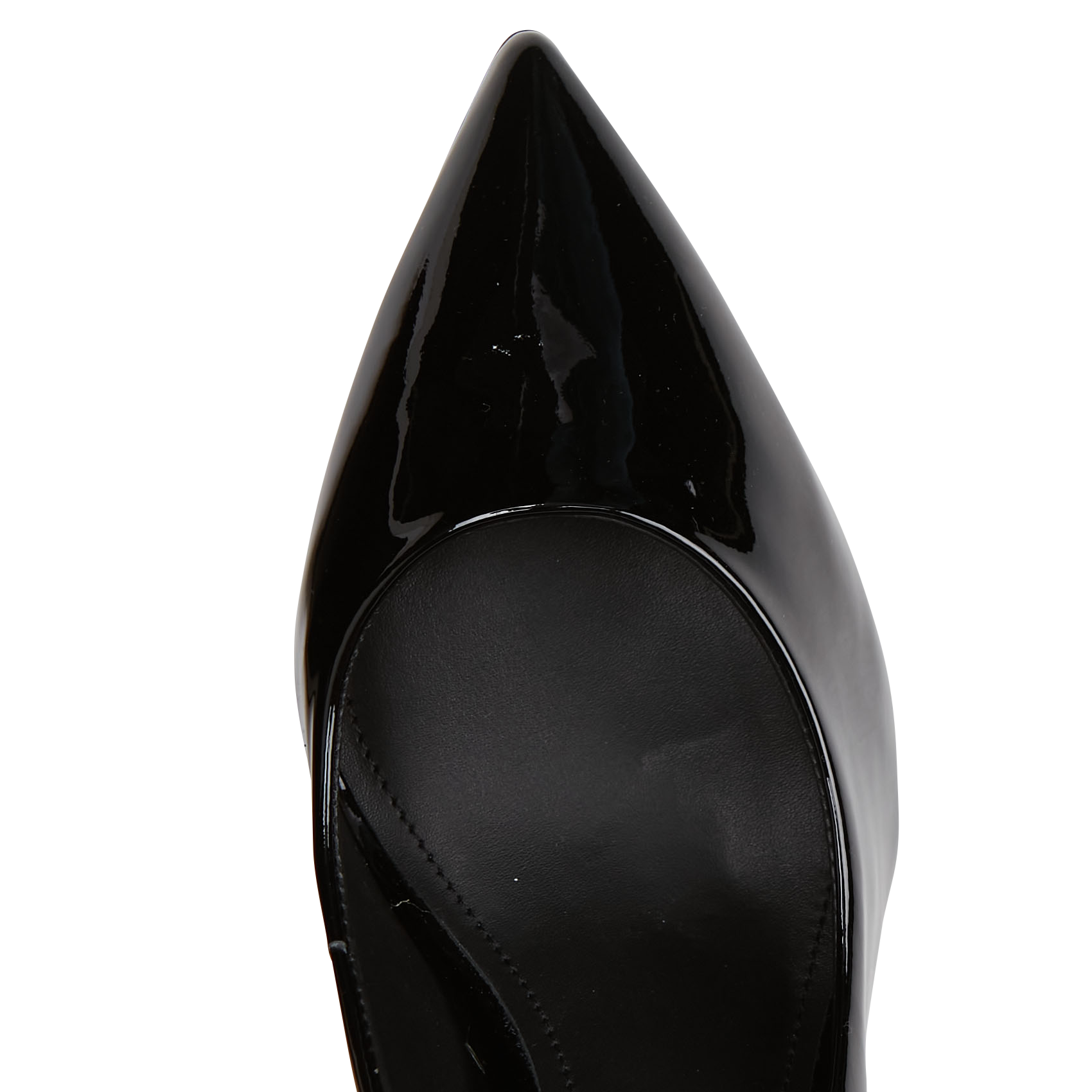 Patent leather pumps with pointed toe COSMOPARIS Black
