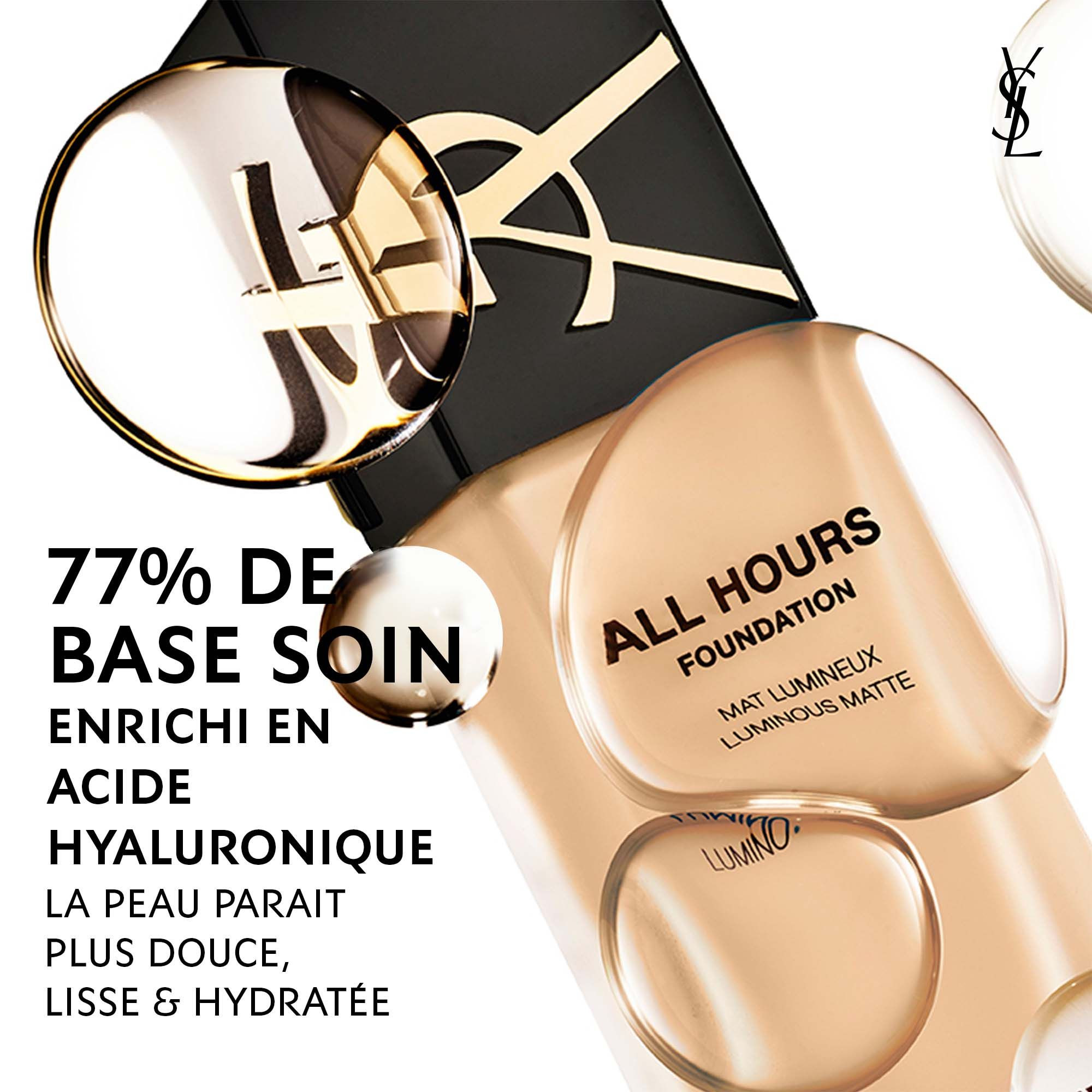 FOND DE TEINT MAT LUMINEUX 24H* HAUTE COUVRANCE YVES SAINT LAURENT Dn1