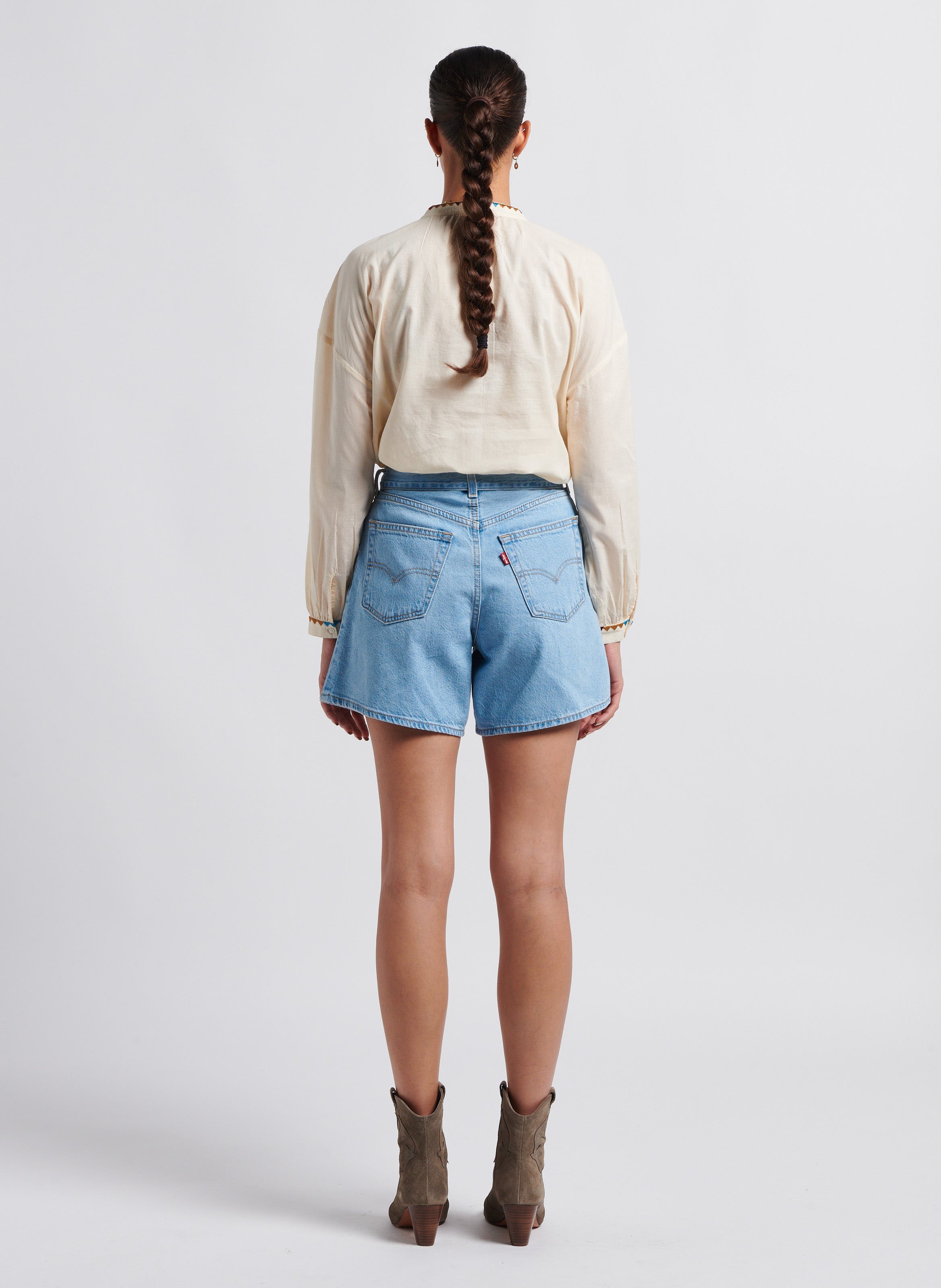 Short levi's best sale taille haute