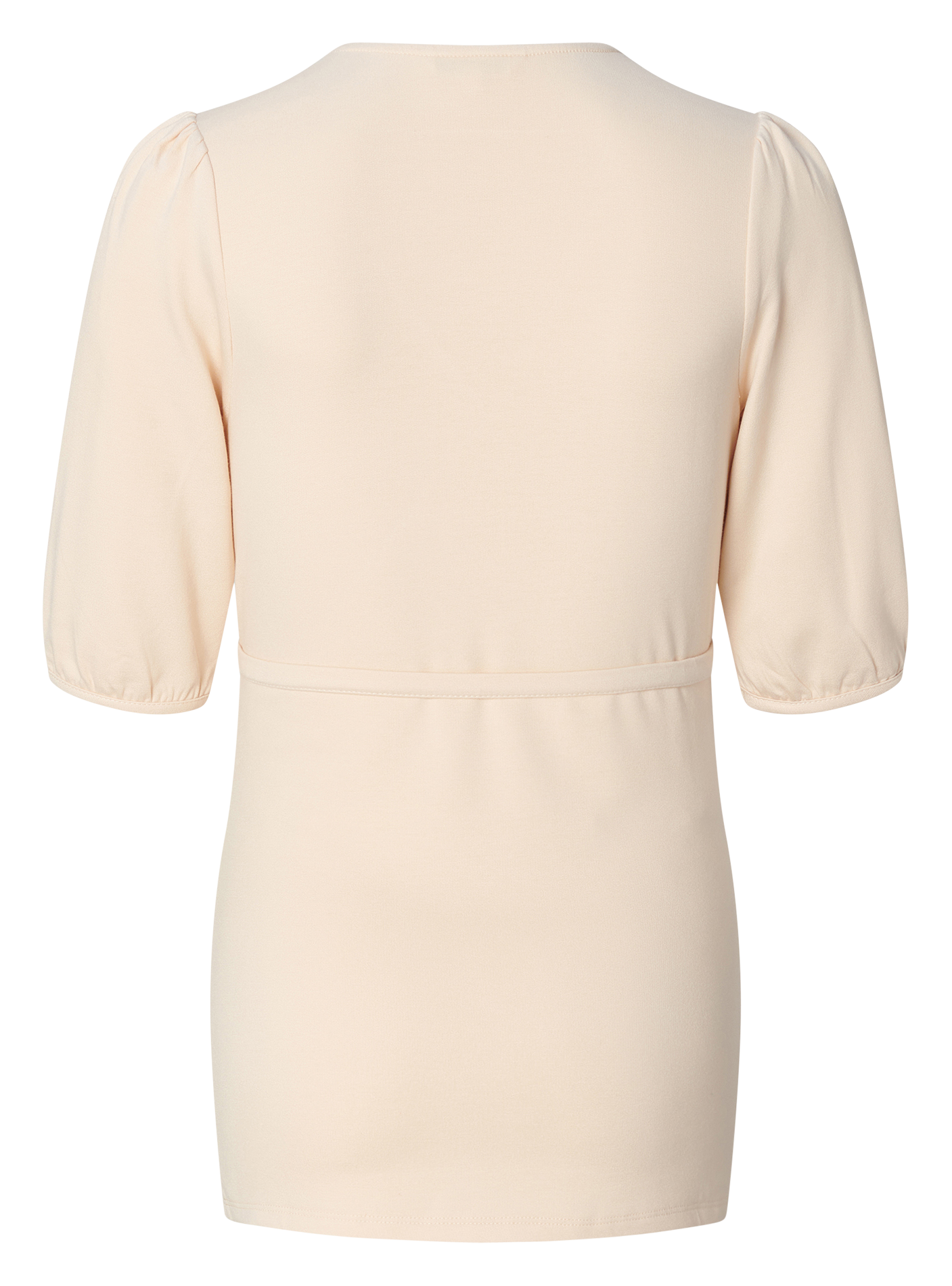 Maternity top with crossover neckline NOPPIES White