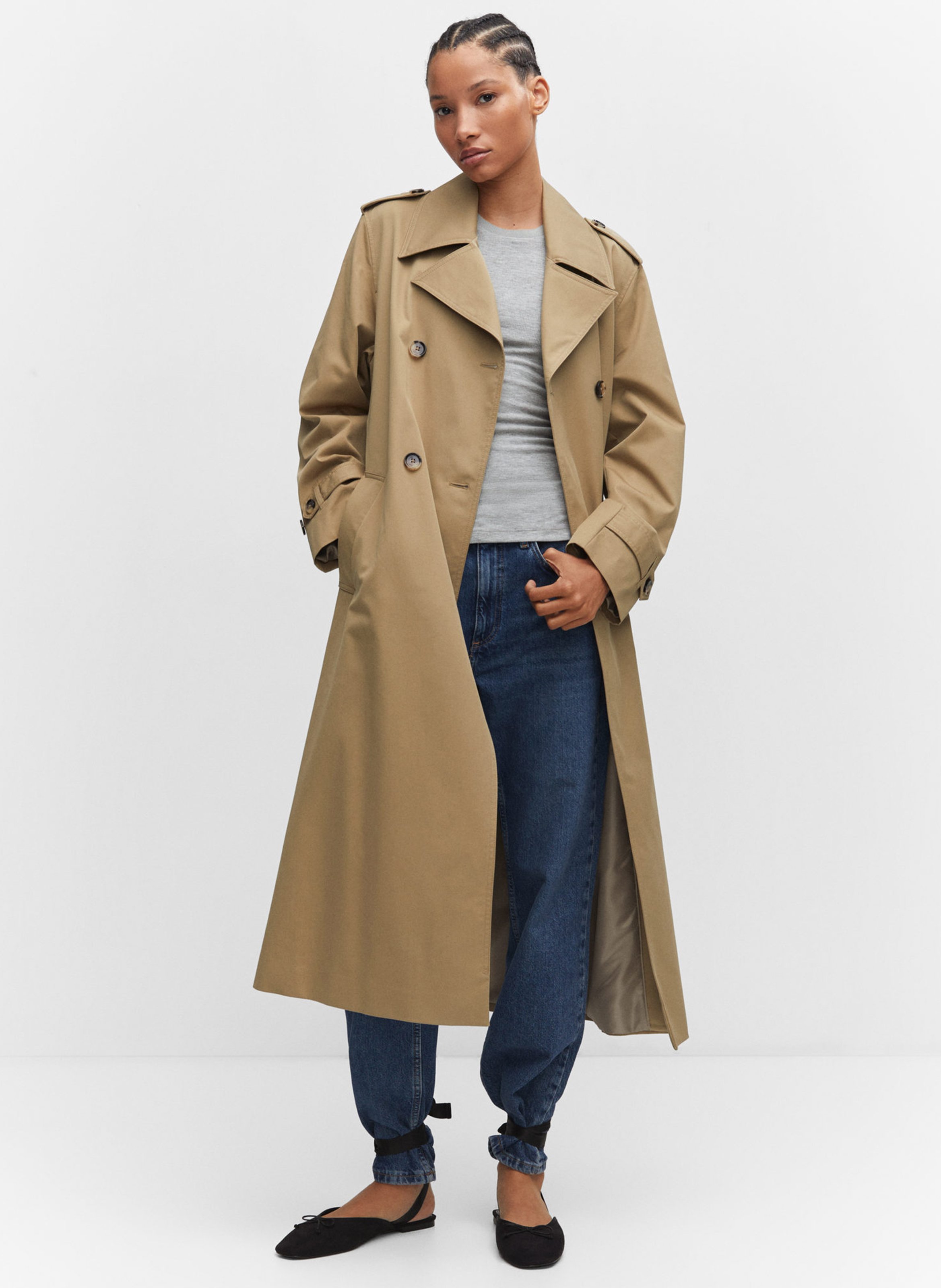 Tailored trench coat on sale women's