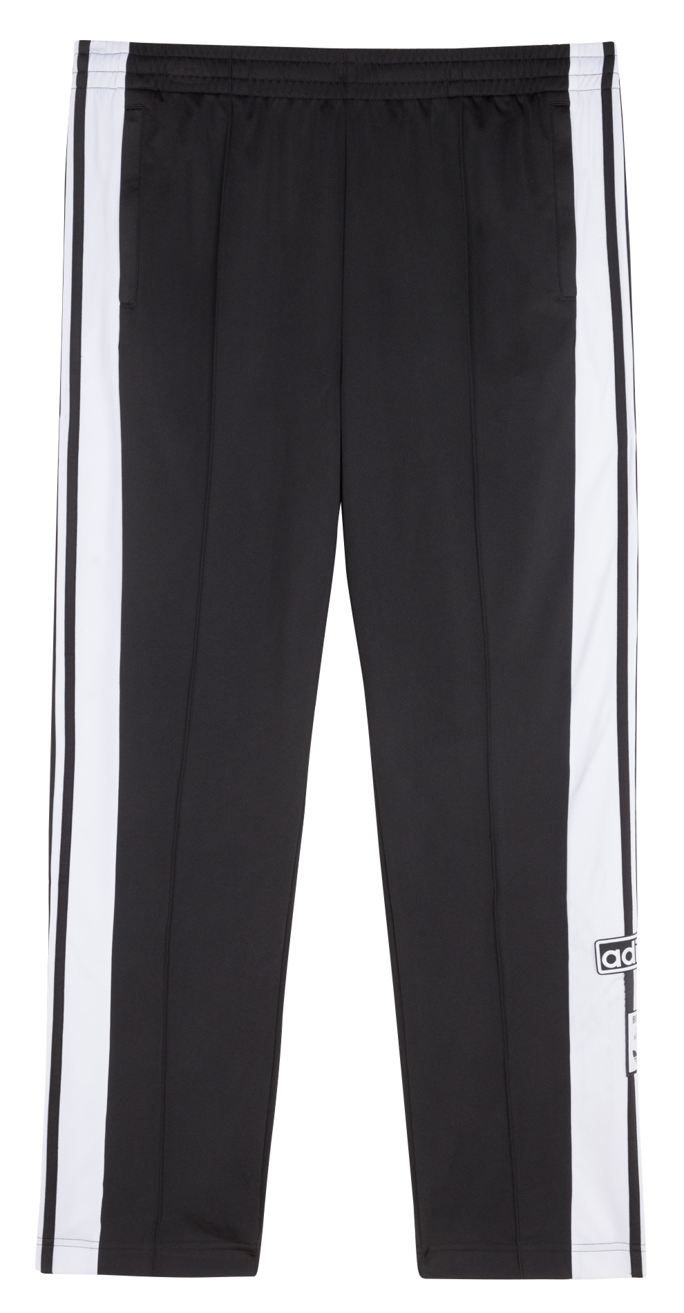 Straight-leg recycled fibre track pants ADIDAS Black