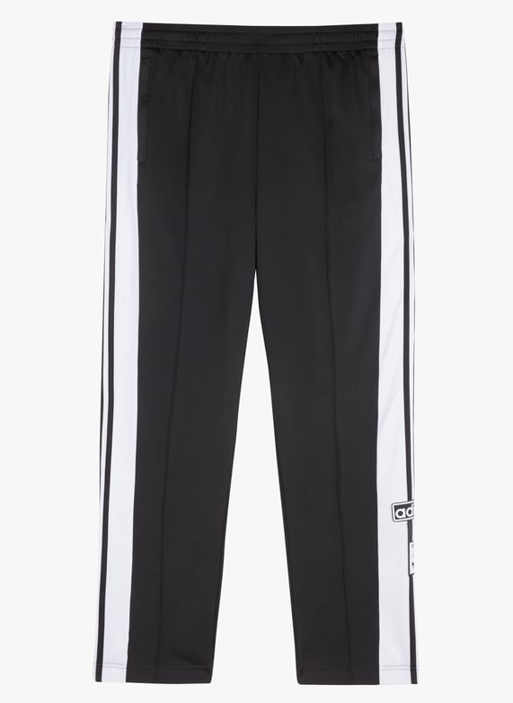 Pantalón de jogging recto de fibras recicladas Negro Adidas