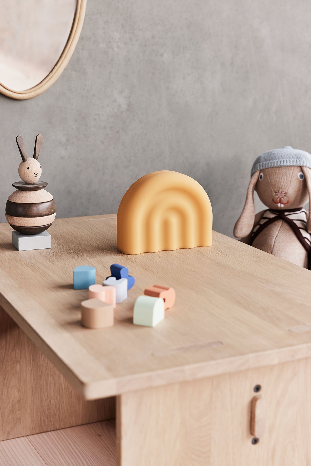 Silicone night light OYOY LIVING DESIGN Brown