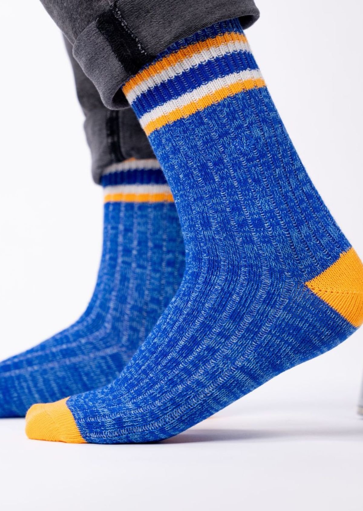 Thick cotton club socks BILLYBELT Blue