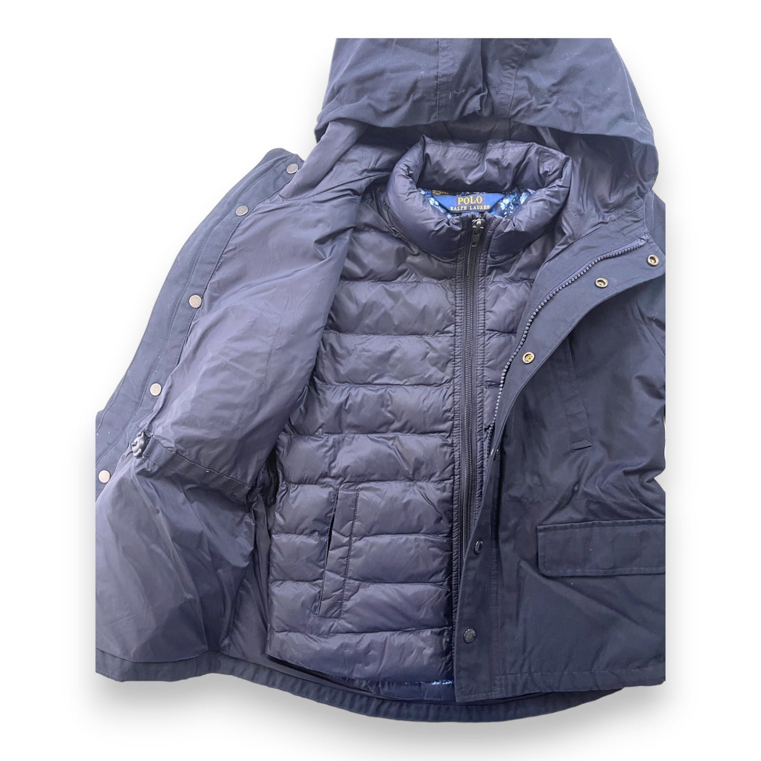 Blue Puffer Jacket for Kids - 6 years POLO RALPH LAUREN - Seconde Main Blue