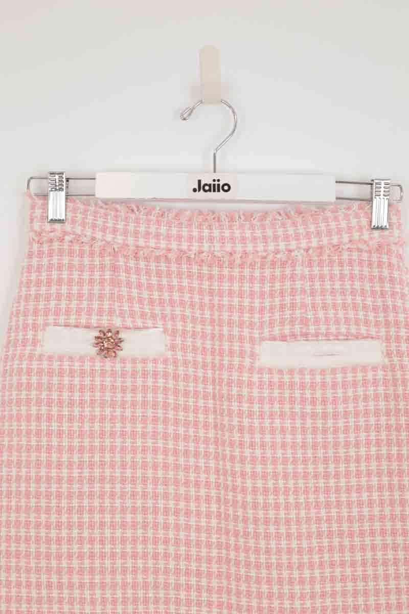 Cotton skirt LK BENNETT - Seconde Main Pink