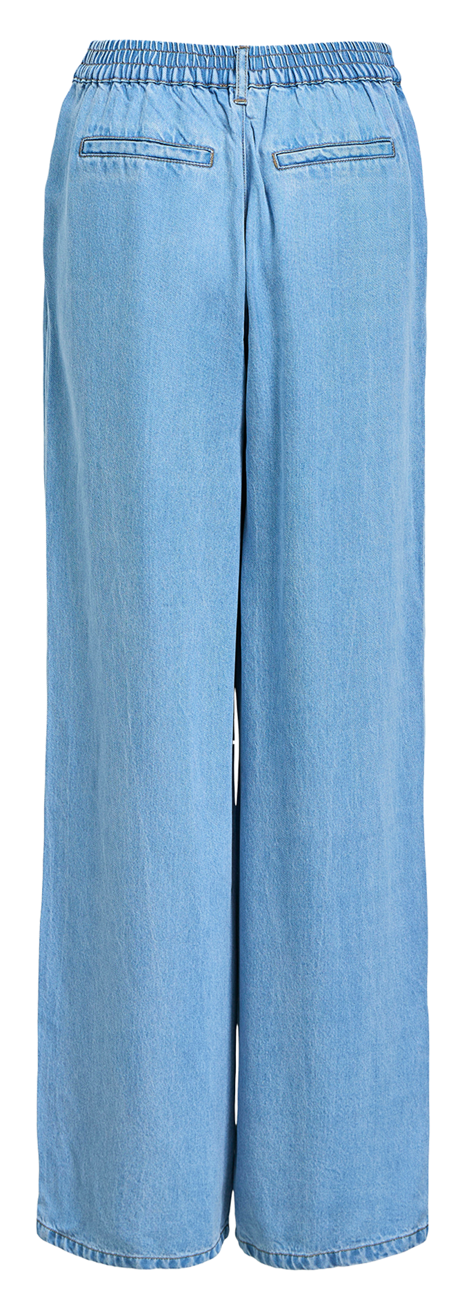 Elasticated wide-leg trousers OBJECT Blue