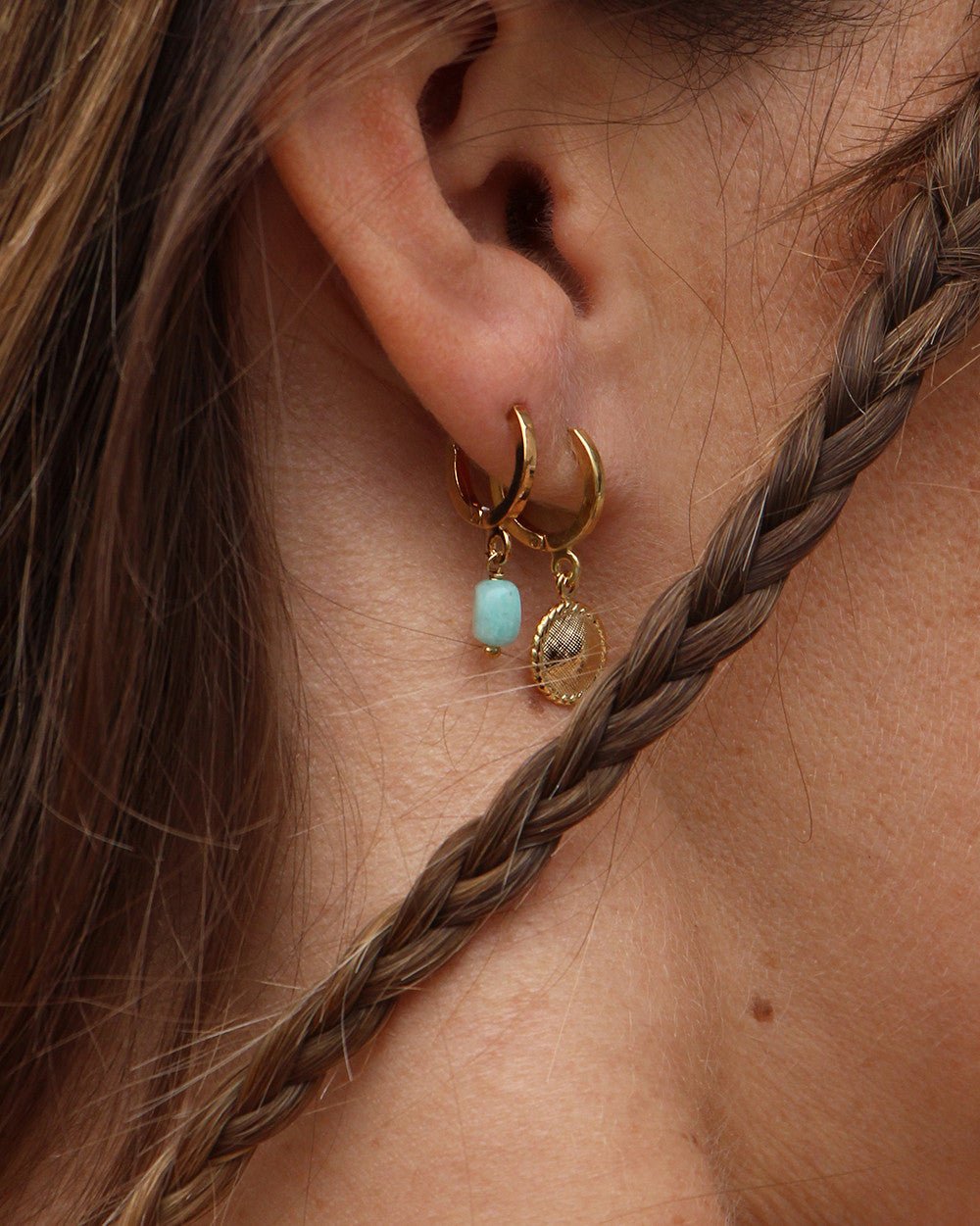 Necklace NILAI Green