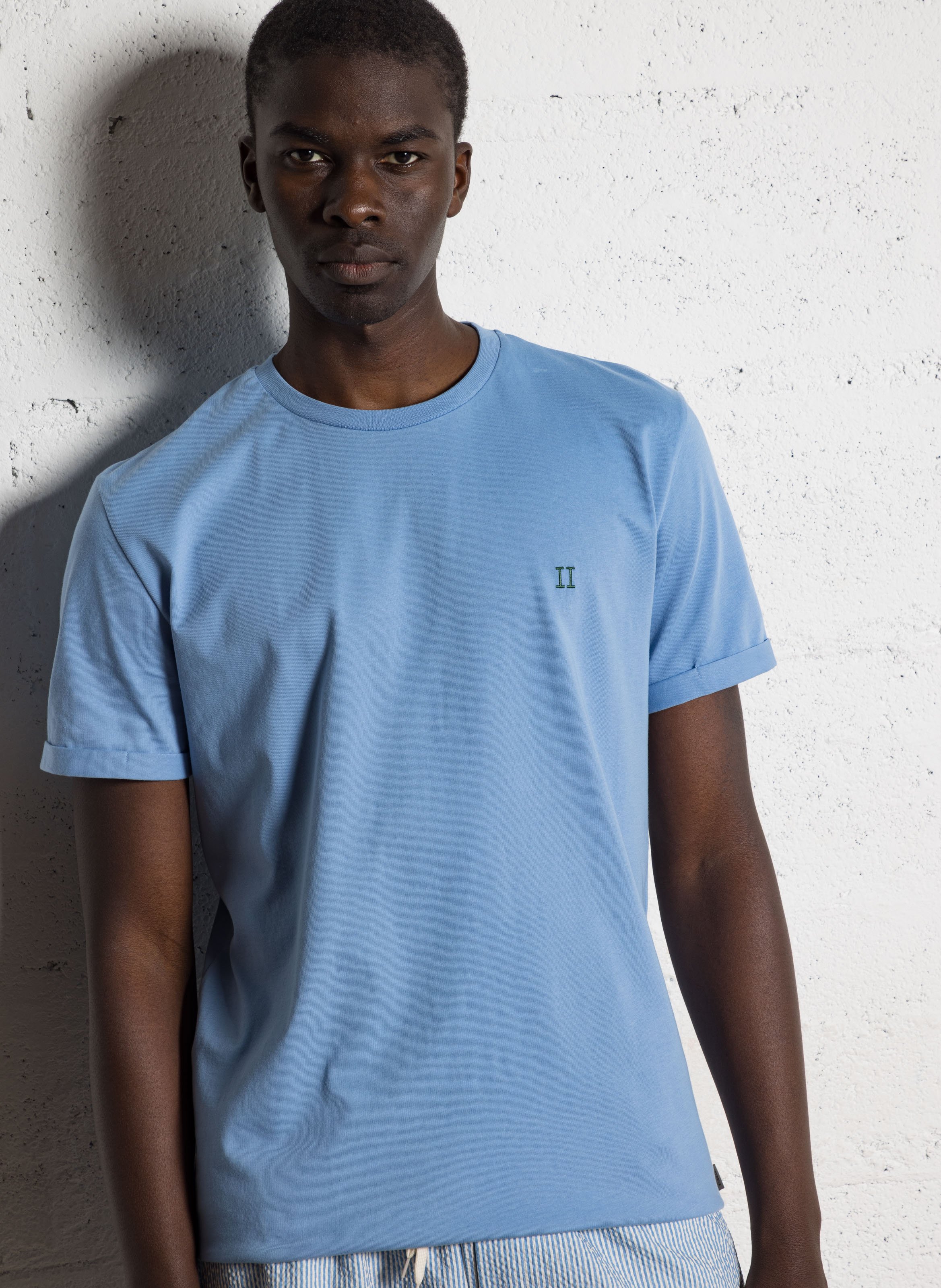 Tee-shirt droit en coton bio LES DEUX