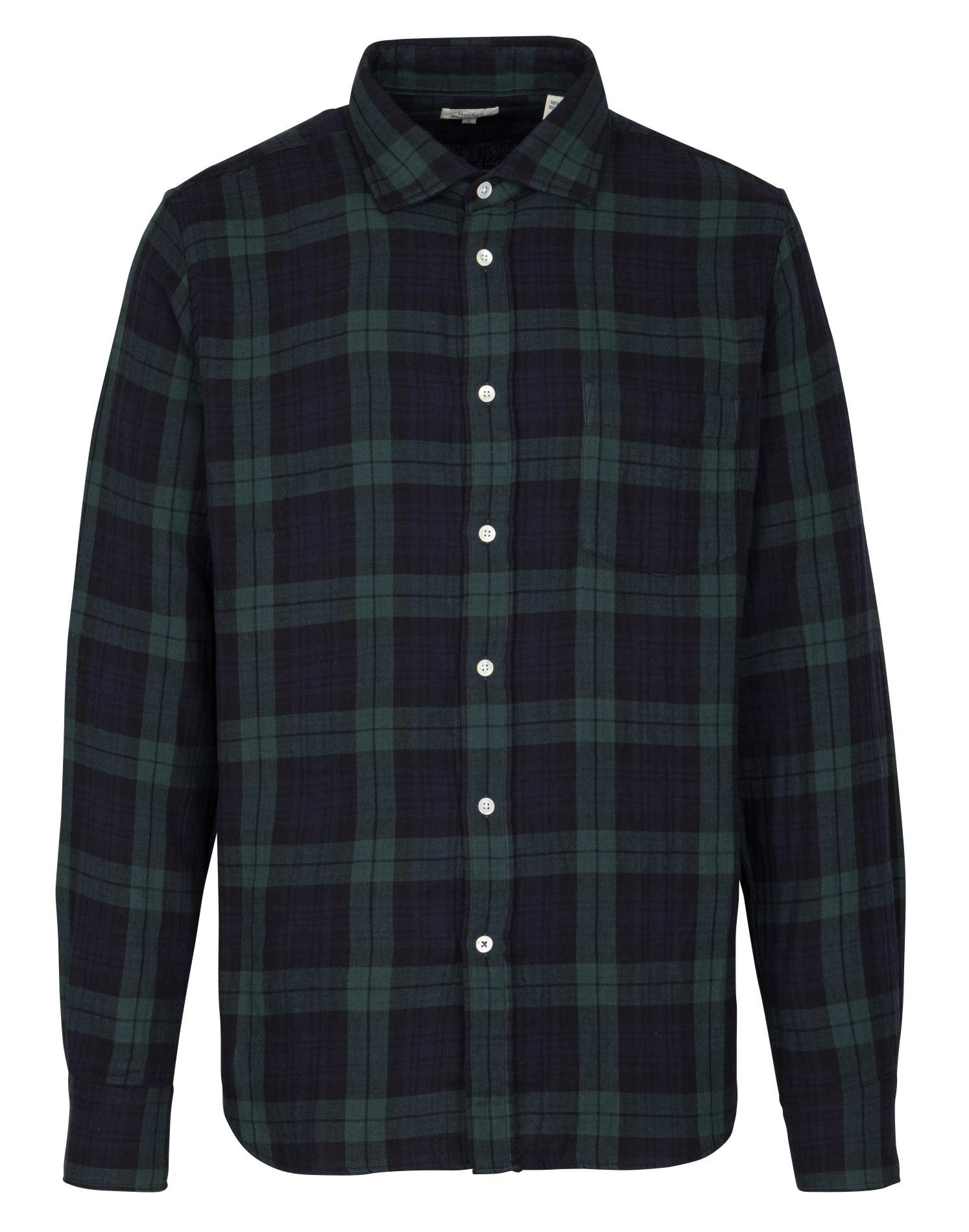 Chemise col classique en coton HARTFORD Multicolore