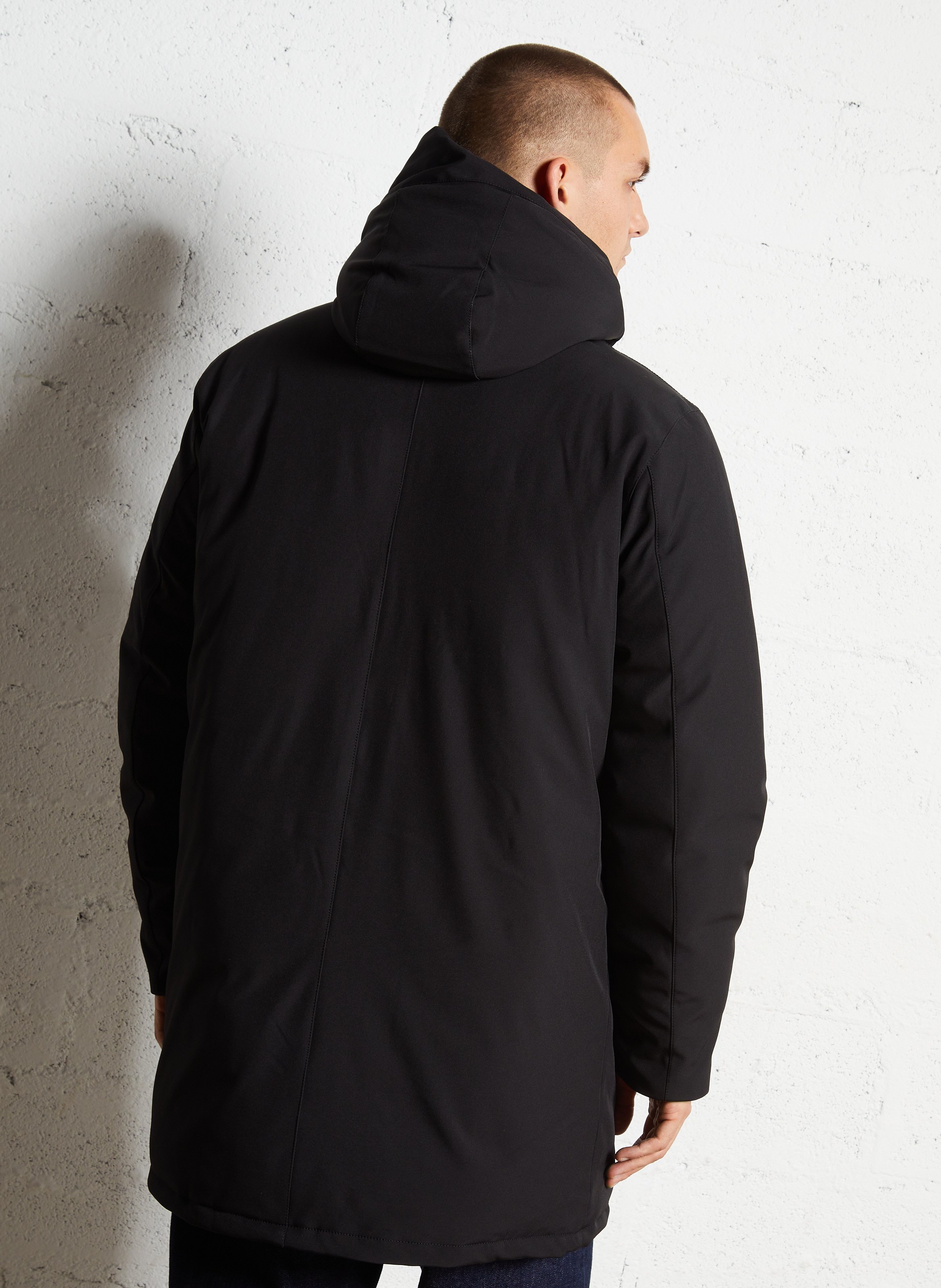 Manteau col montant SCHOTT Noir