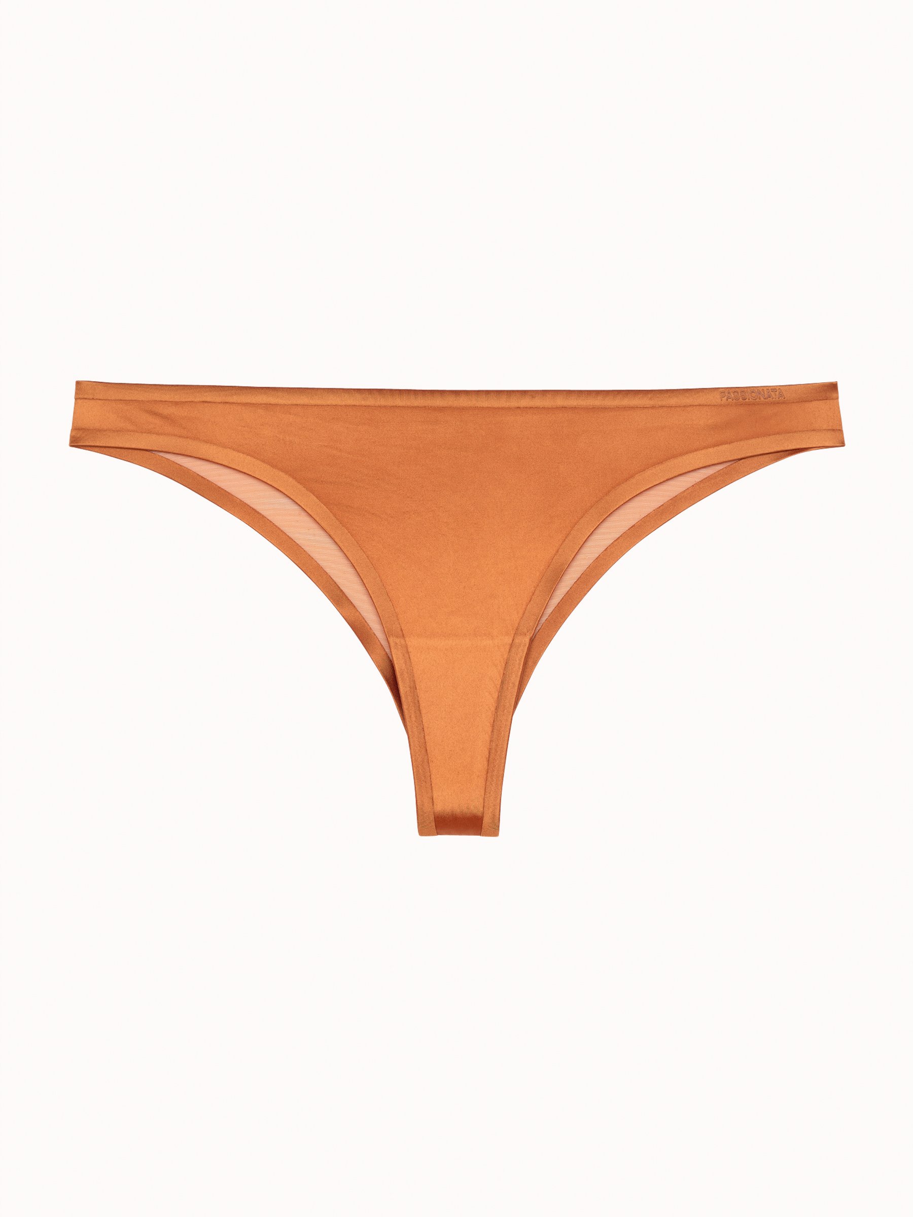 Dark Fold tanga PASSIONATA Beige