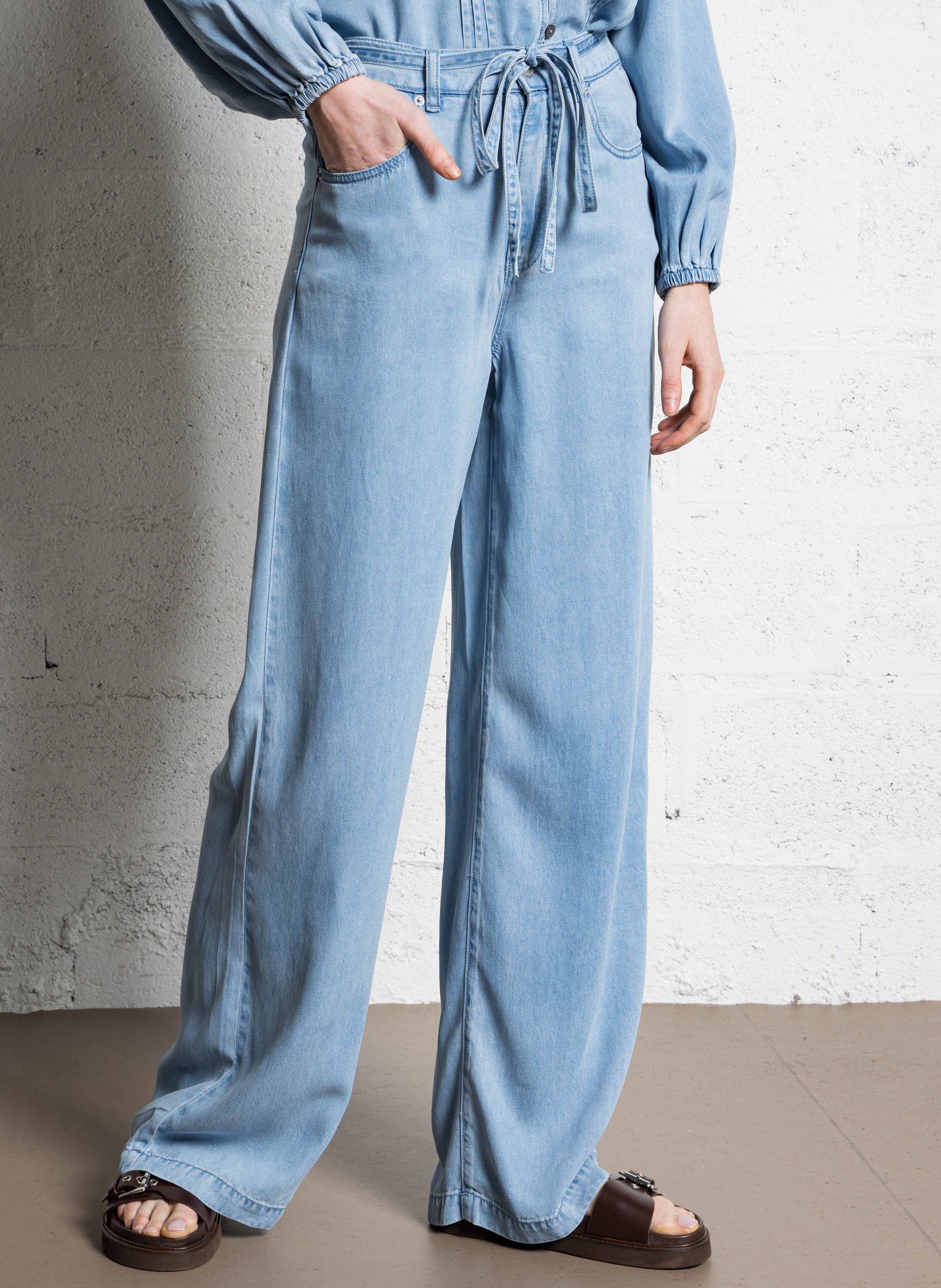 Jean large SUNCOO Bleu