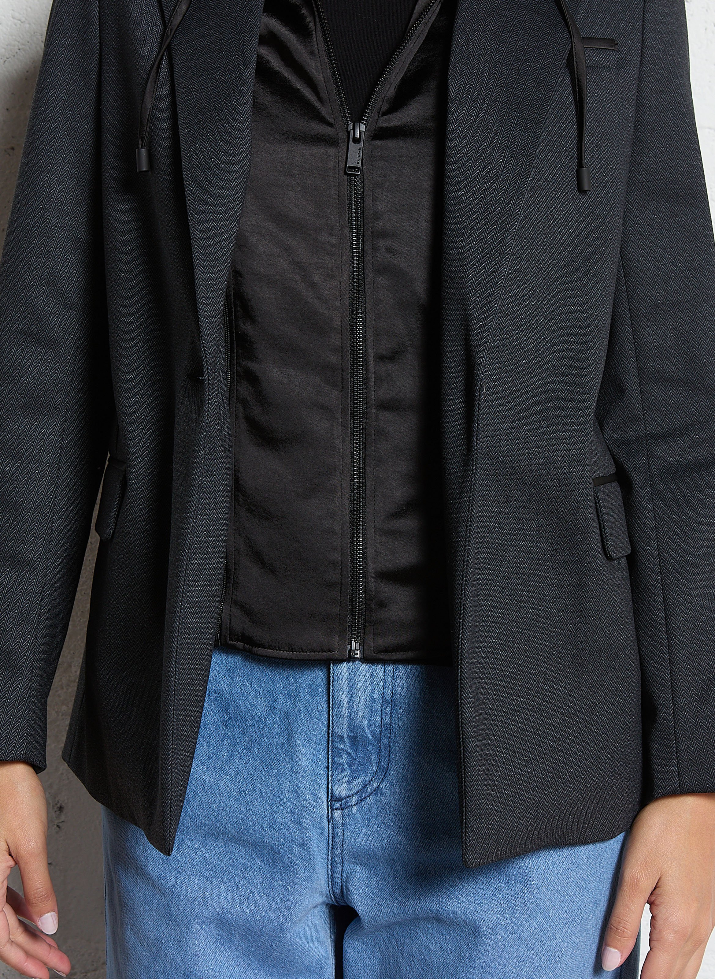 Fitted suit jacket IKKS Grey