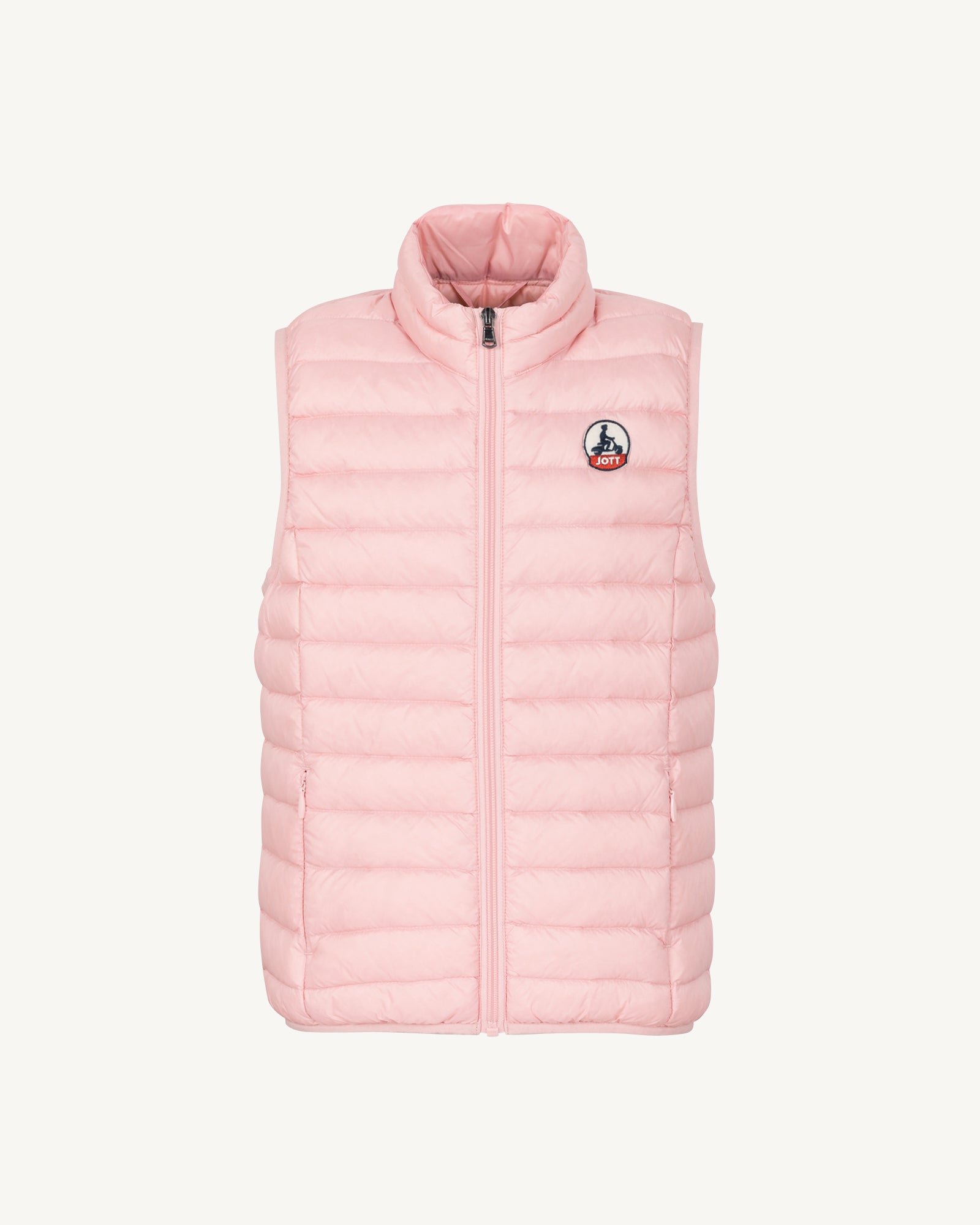Zoe children's sleeveless puffer jacket JOTT Pink