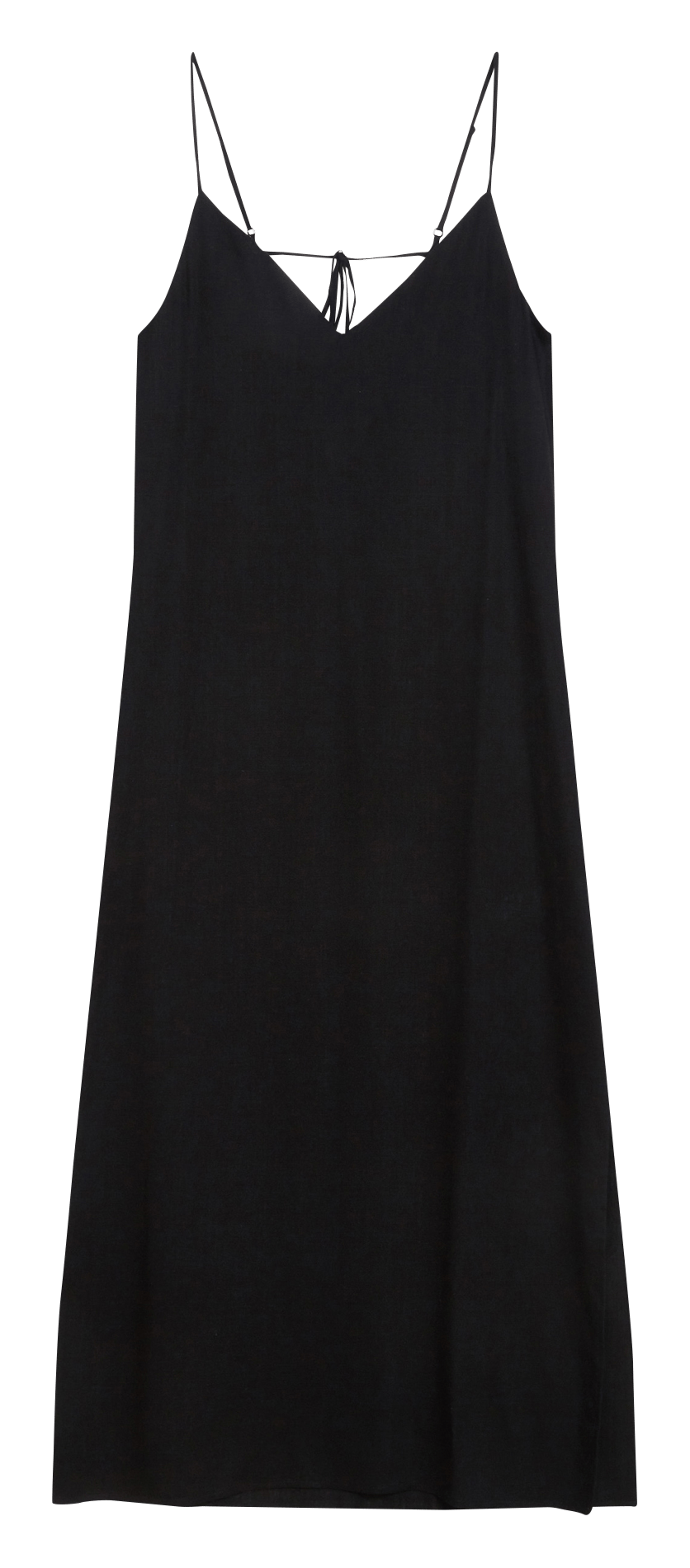 Robe longue col V  GRACE ET MILA Noir