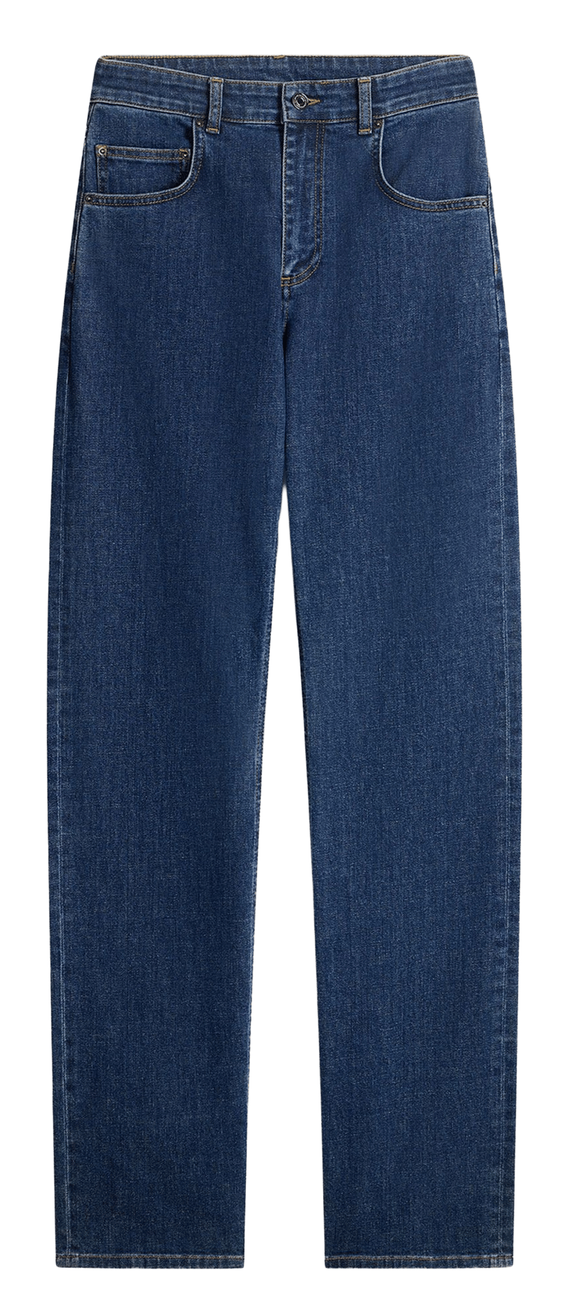 Jean droit taille haute uni VANESSA BRUNO Bleu